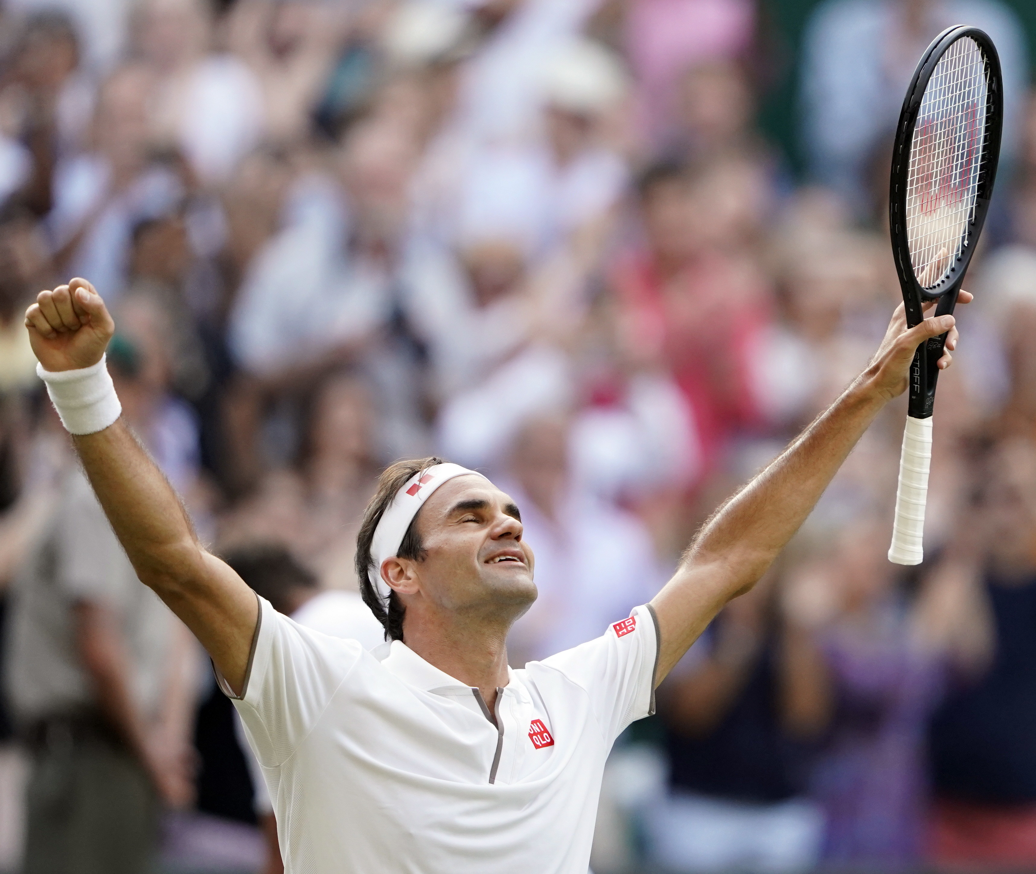 Tenis. Wimbledon 2019 Roger Federer pokonał Rafaela Nadala. "W