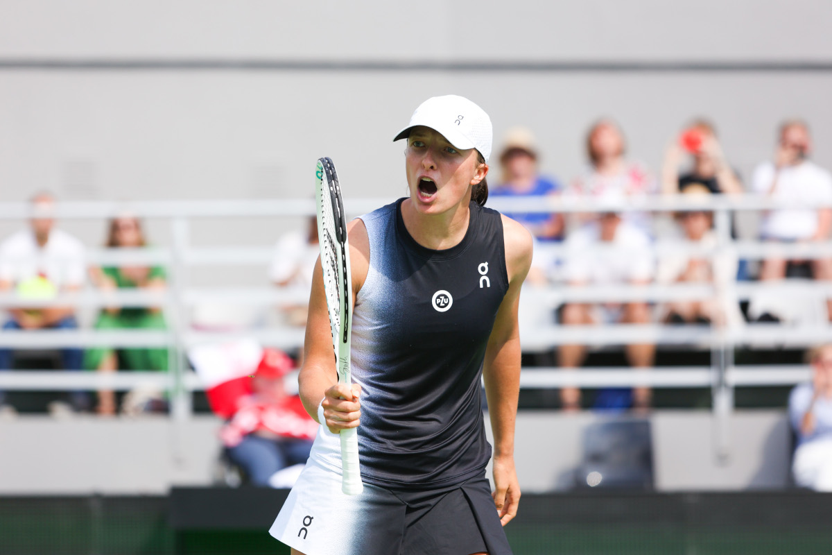 Iga Świątek - Amanda Anisimova. Czy Polka się zrewanżuje? Gramy o 500 PLN!