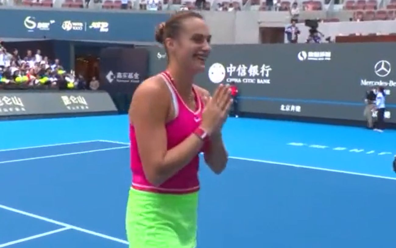 Sabalenka na pełnych obrotach. "Pchała mnie na wyższy poziom"