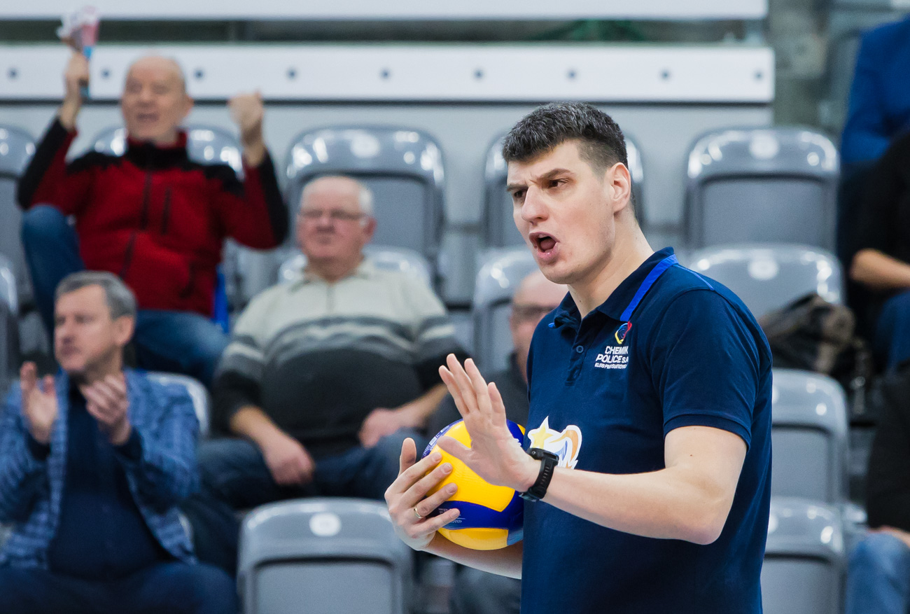 Pojawiły się schody przed Lotto Chemikiem Police. Trener zabrał głos