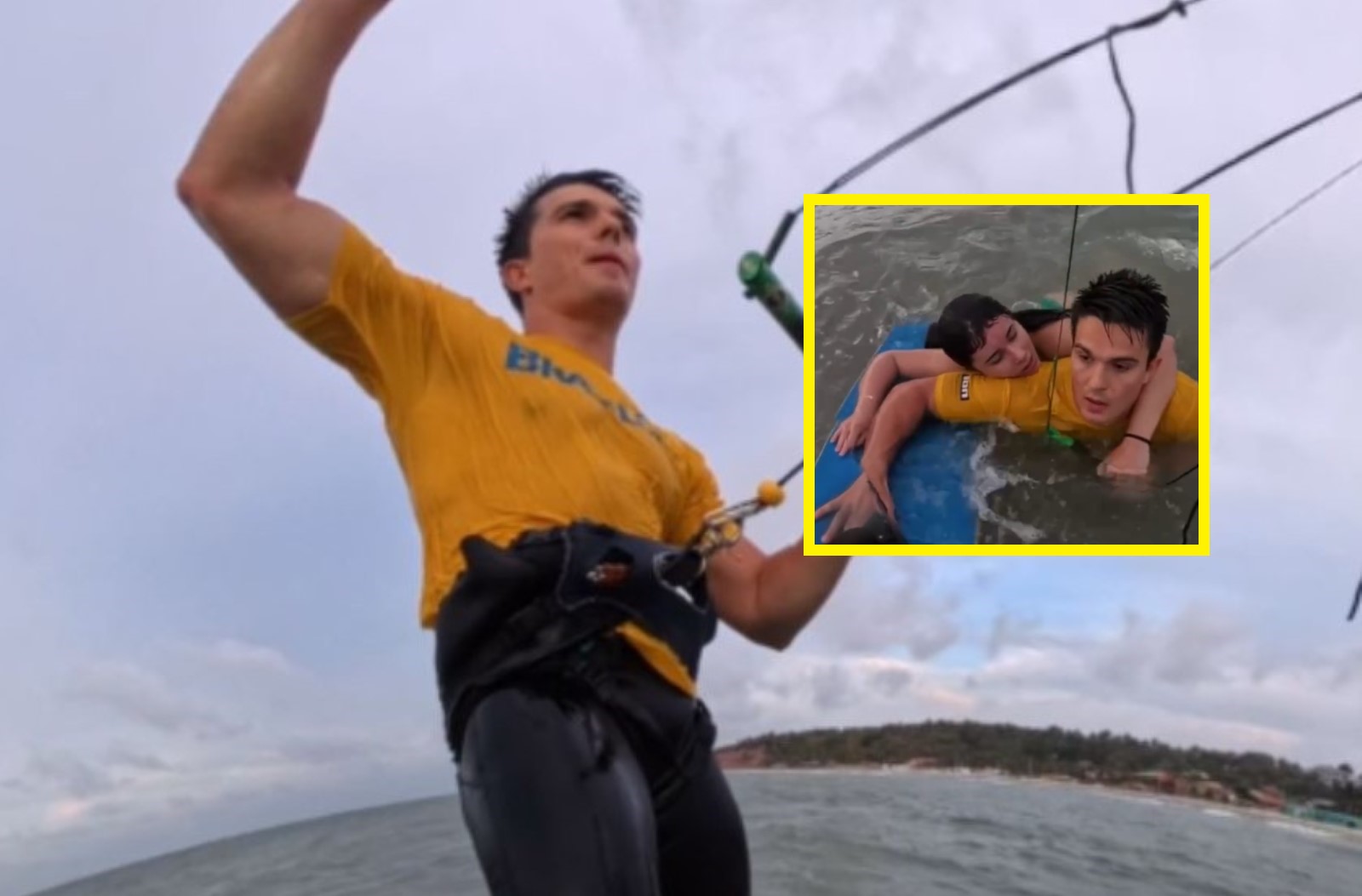 Nie każdy bohater nosi pelerynę. Olimpijczyk uratował tonącą nastolatkę