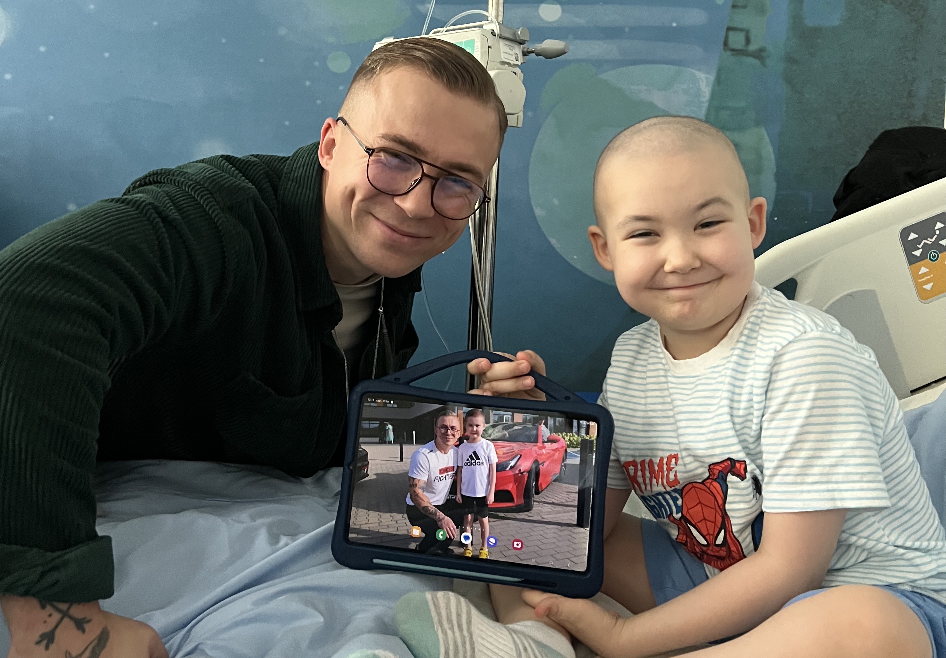 Czekał na powołanie do reprezentacji Polski. To jego fundację wsparł Łatwogang