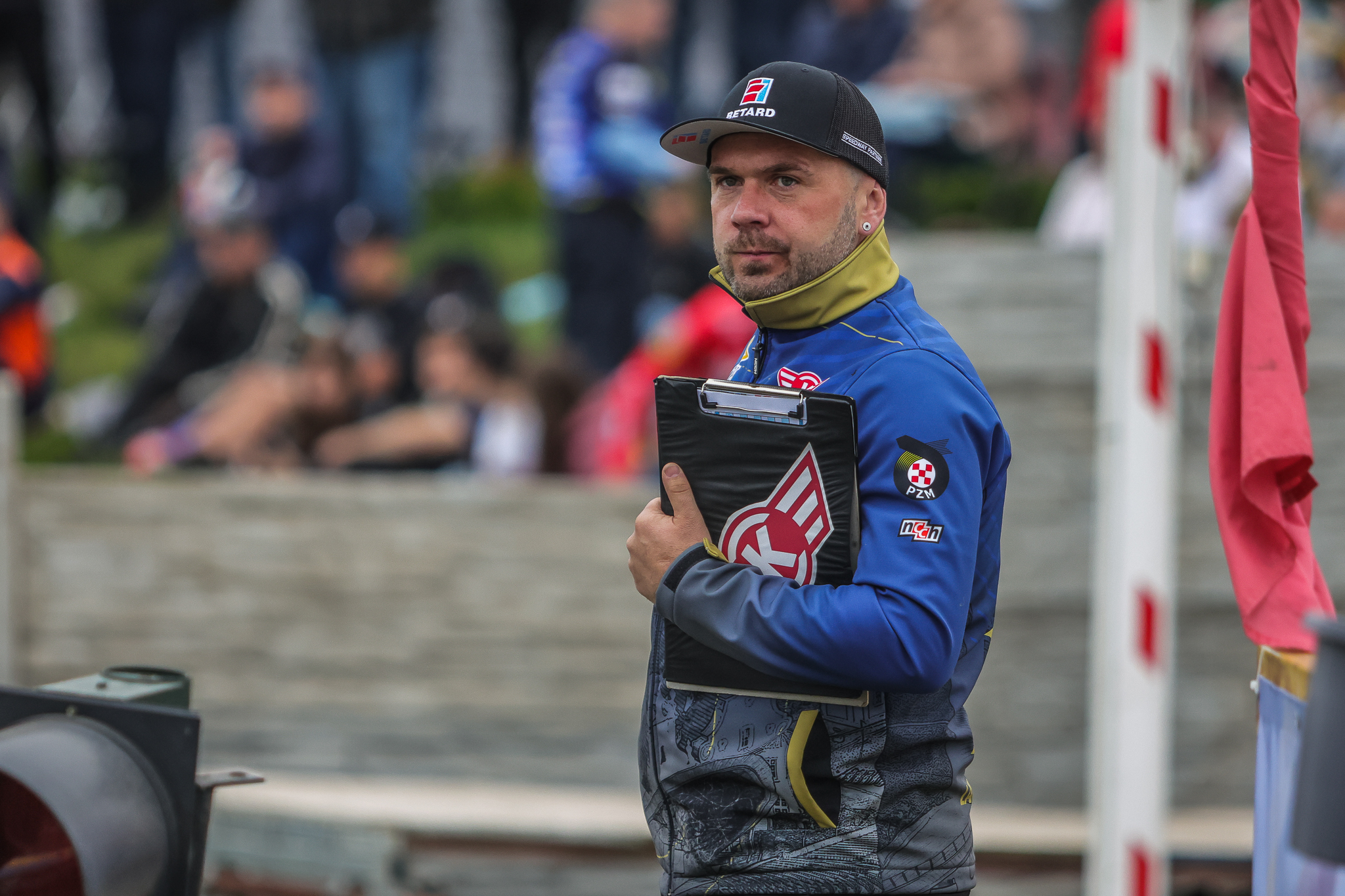 Żużel. Trener Kolejarza wrócił na motocykl. Wziął udział w niemieckiej gali lodowej