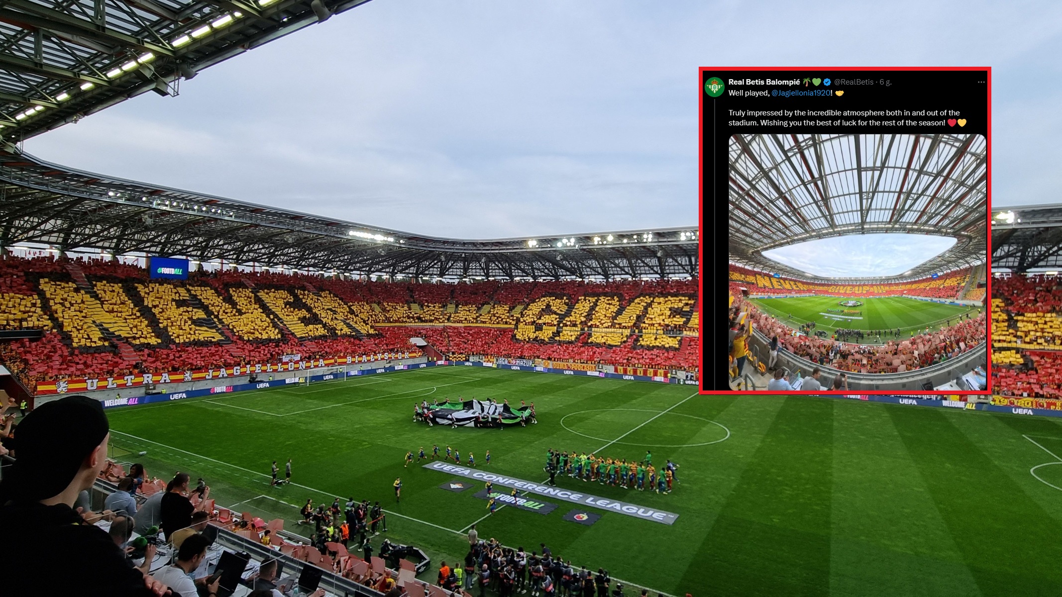 Betis zwrócił się do Jagiellonii. Klasa. No i to zdjęcie