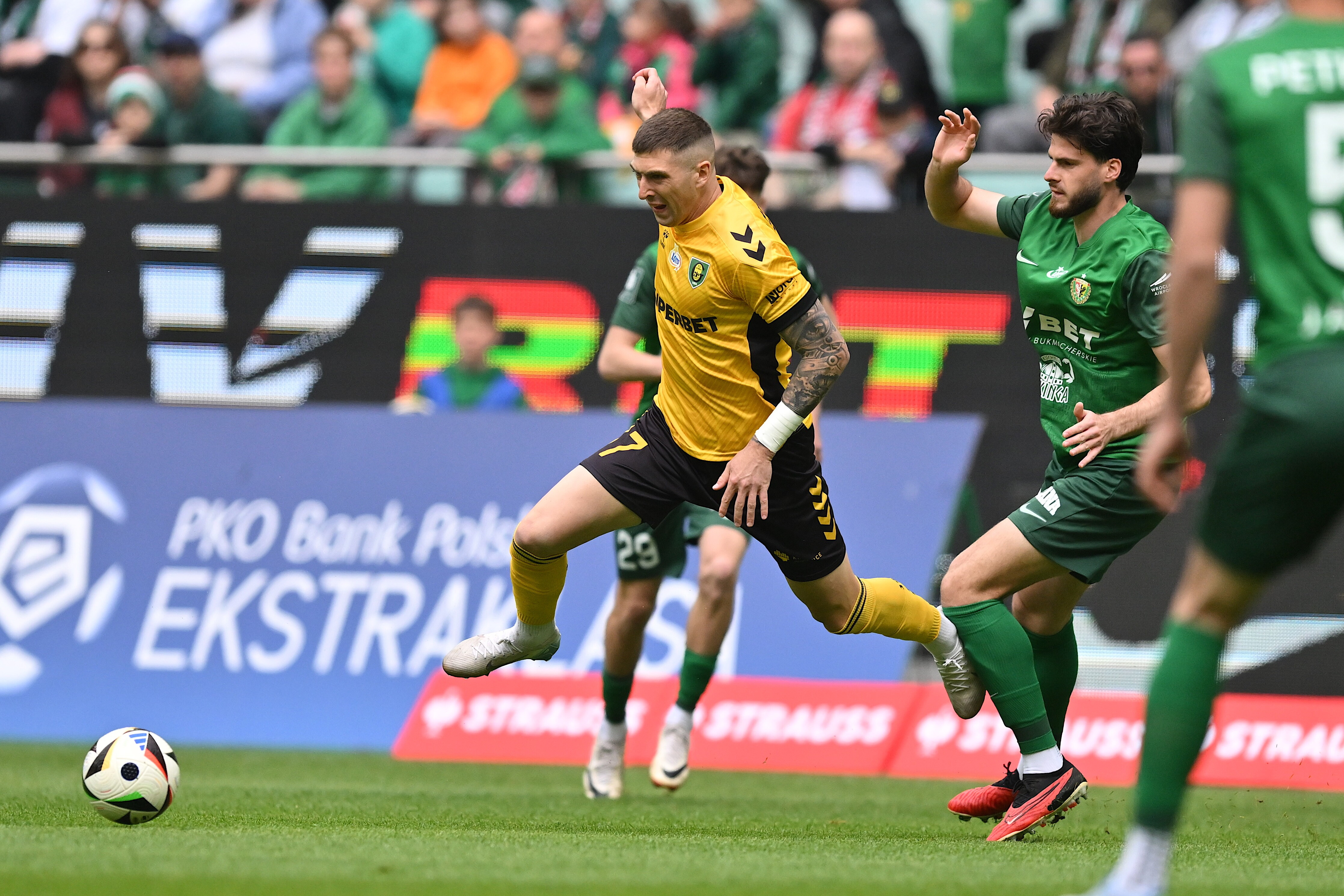 Brak kapitana rozbił Śląsk Wrocław. Przełamanie GKS-u Katowice