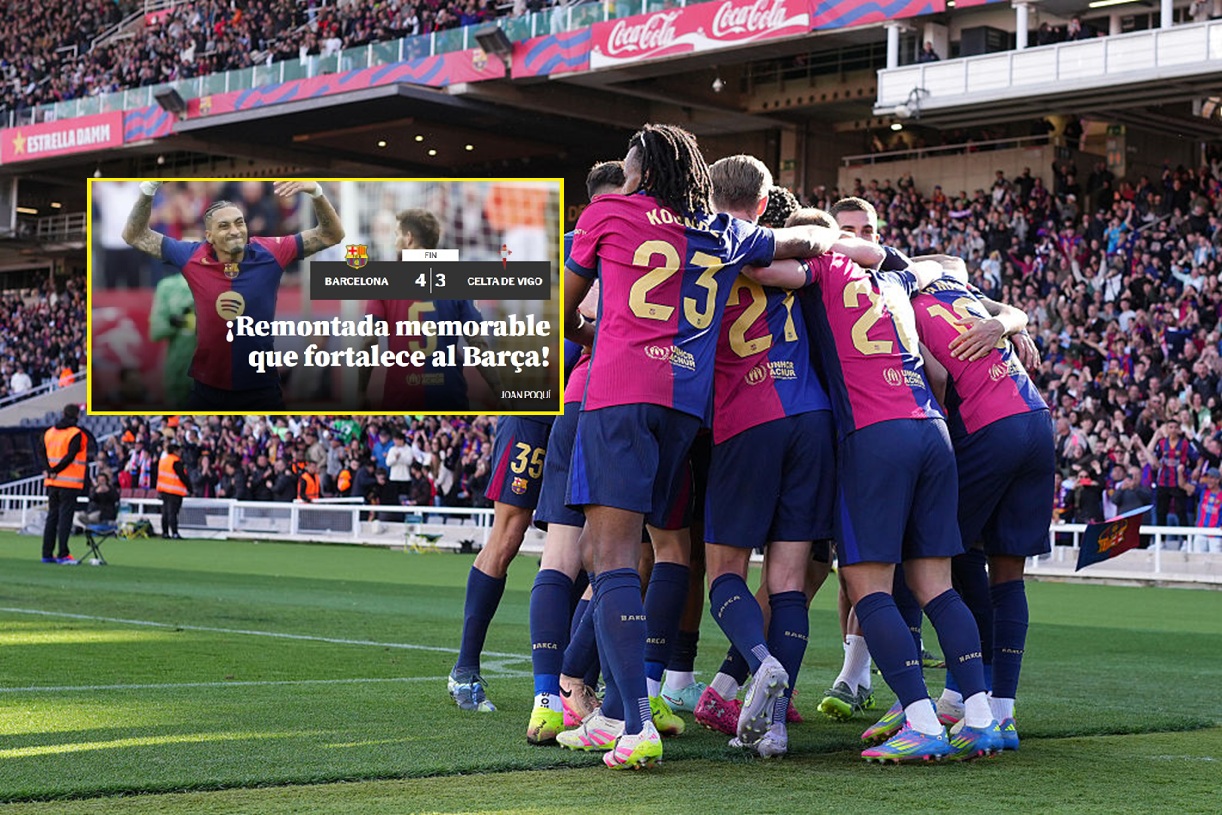 "Szalone popołudnie". Hiszpanie wymownie nazwali to, co zrobiła Barcelona