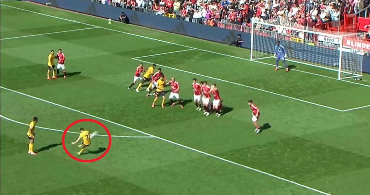 Antyrekord Manchesteru United. A wszystko przez cudownego gola z rzutu wolnego