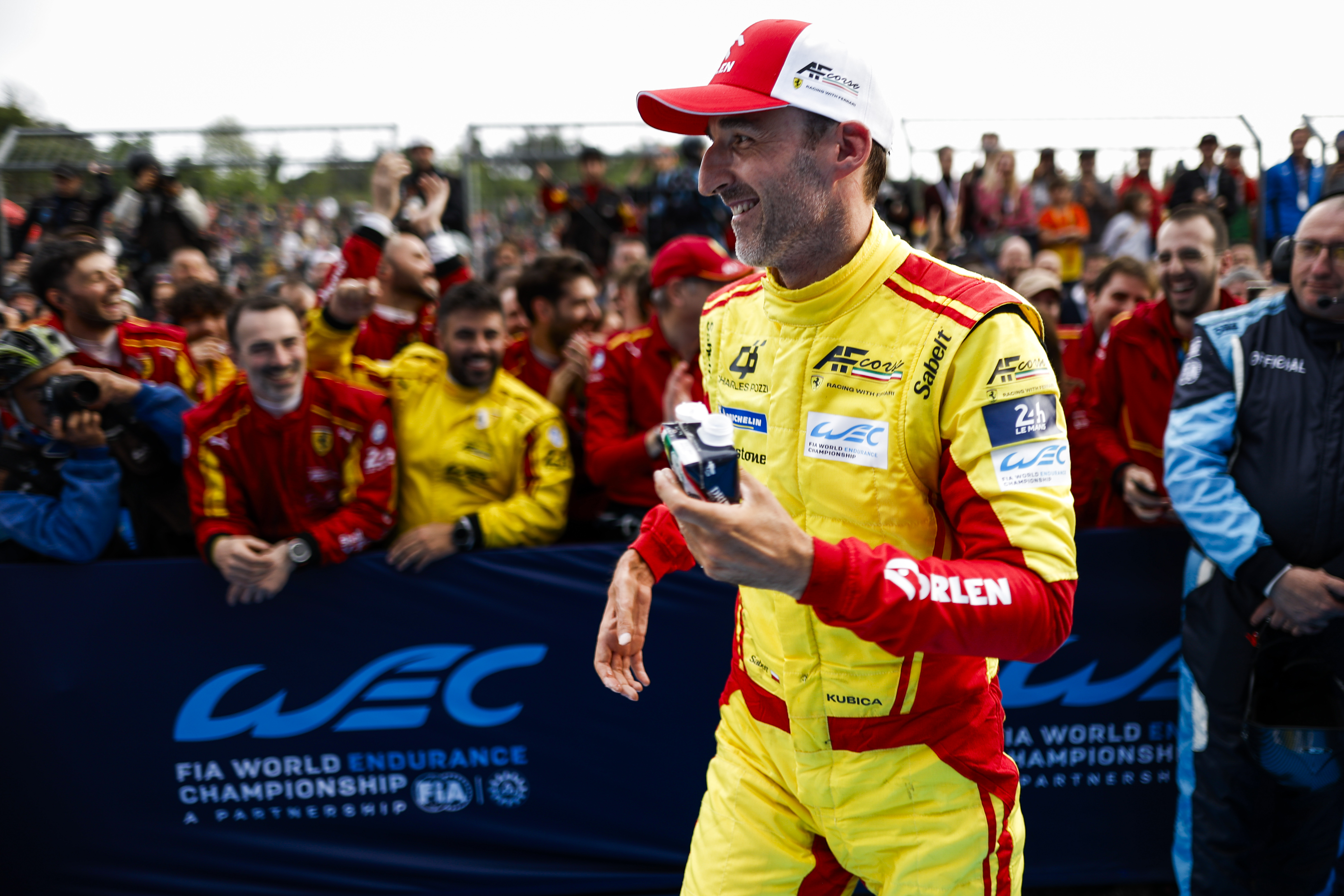 Kubica nie rozumie tego, co się wydarzyło. Tak komentuje stracone podium