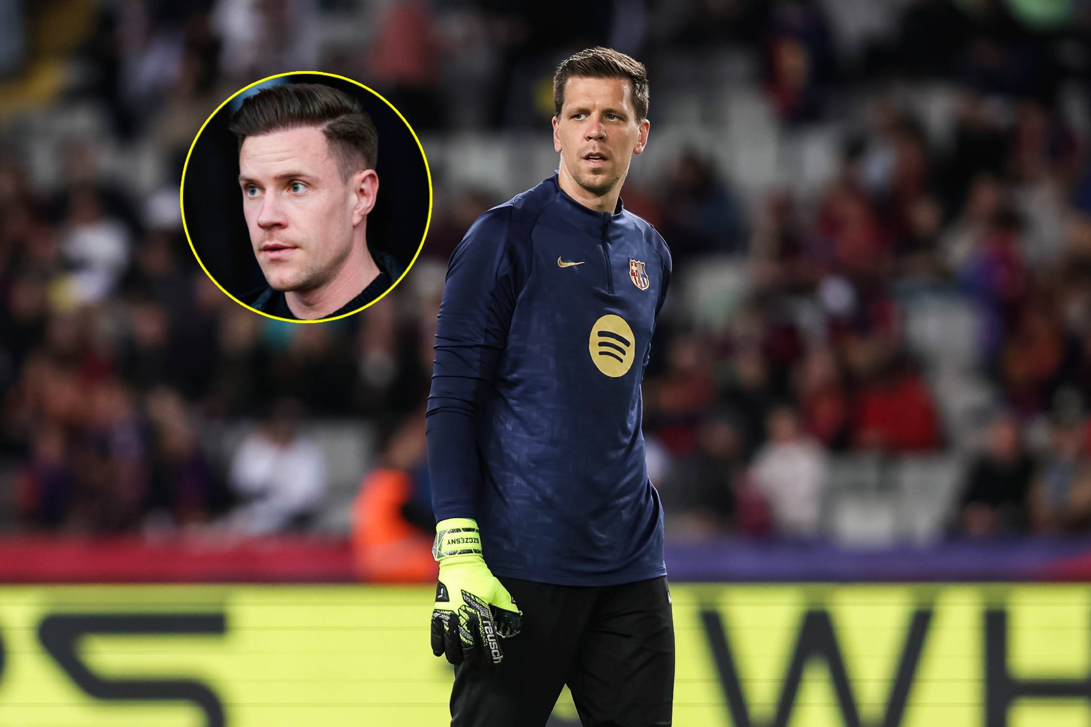 Szczęsny z czystym kontem, a tu takie słowa. "Ter Stegen mógł dostać minuty"