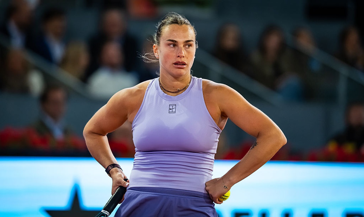 Sceny w meczu Sabalenki. Nagle zeszła z kortu