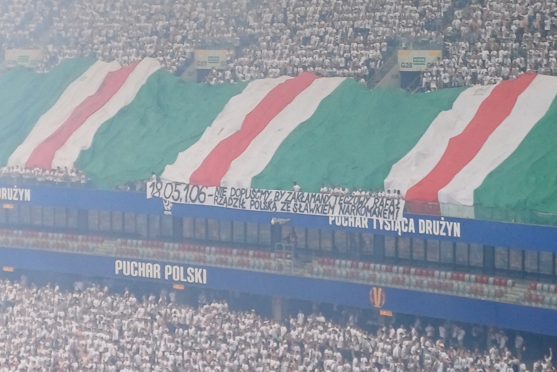 Kibice Legii znów uderzyli w Trzaskowskiego. "Nie dopuśćmy"