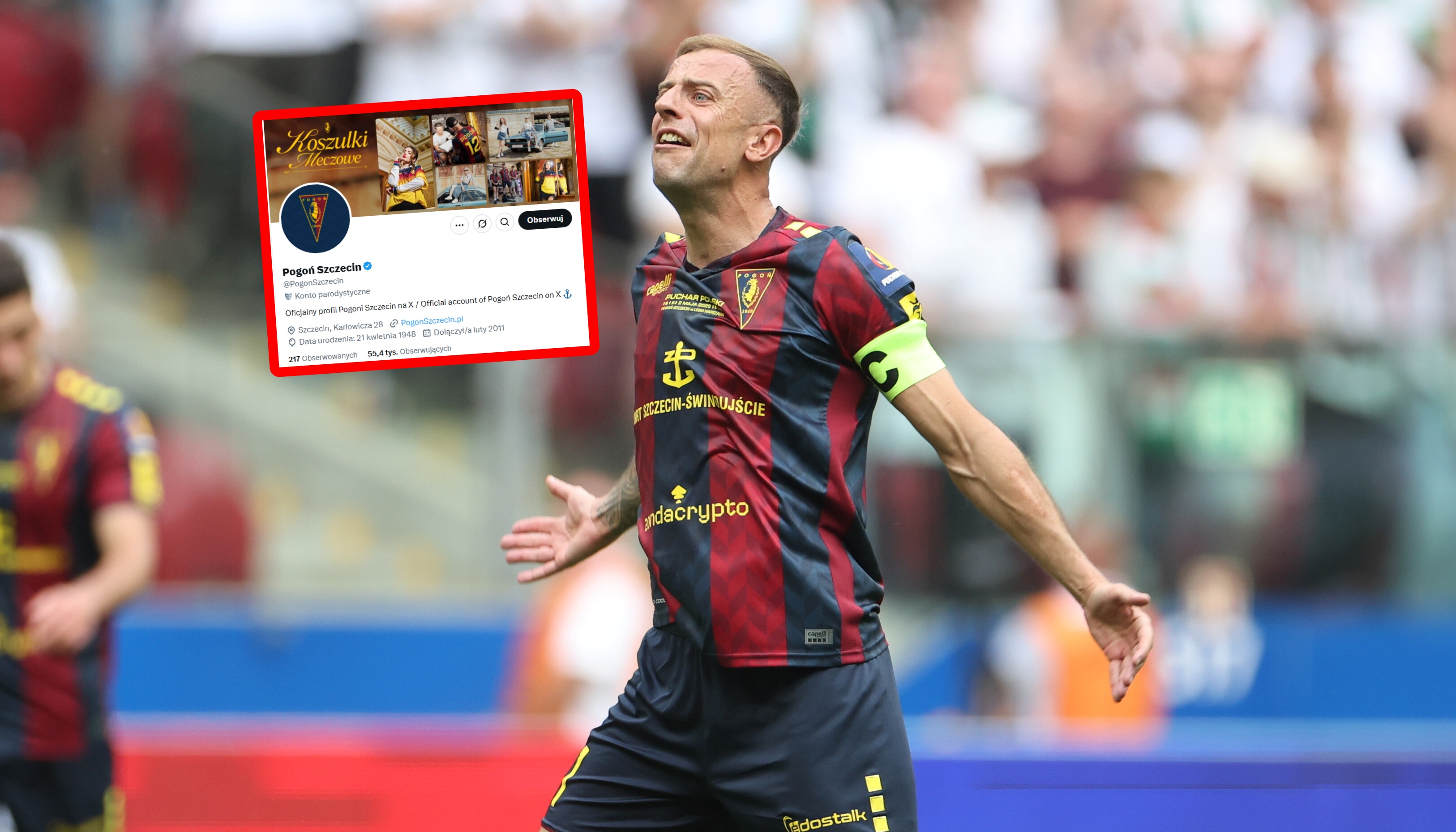 To nie żart. Taki widok na koncie Pogoni Szczecin