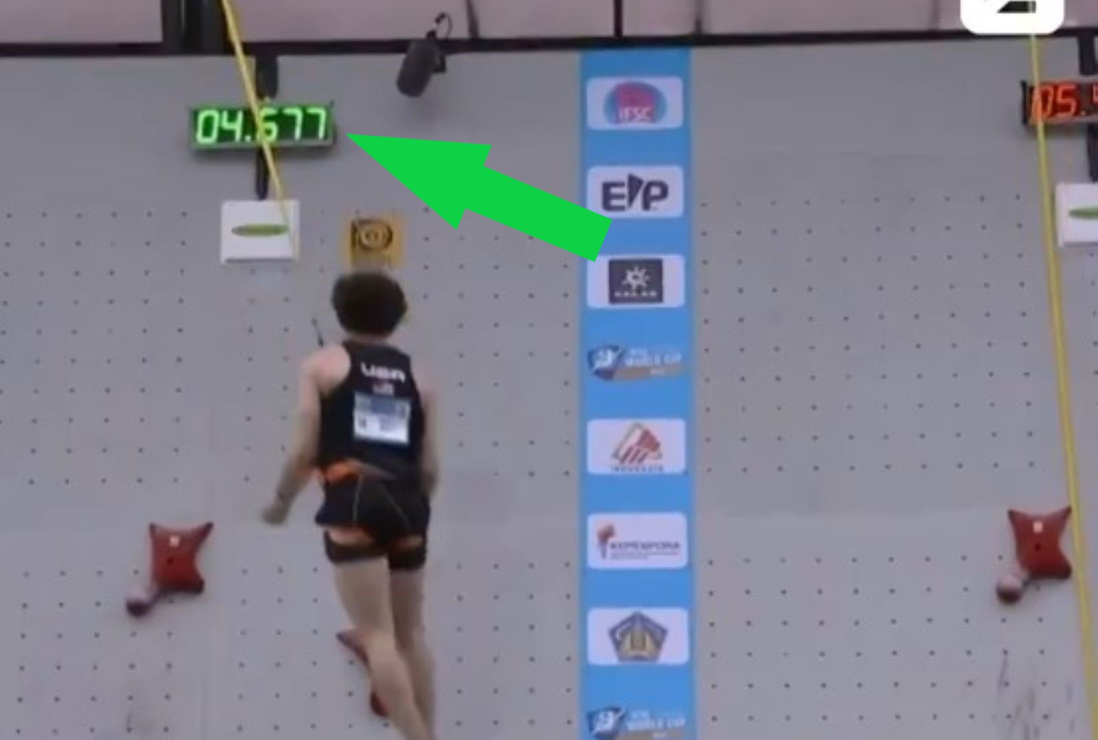 4,67 s. Co on zrobił? Nowy rekord