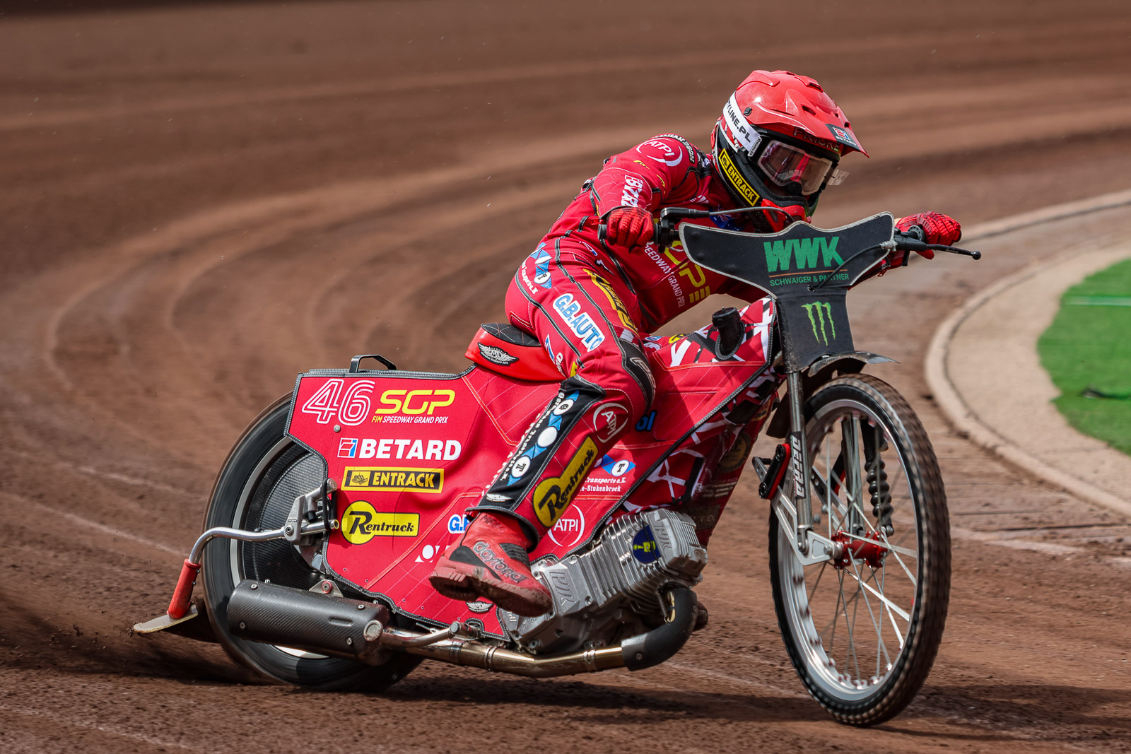 Żużel. Sprint w Manchesterze gorąco zaprosił na turniej. Jechał w nim Bartosz Zmarzlik