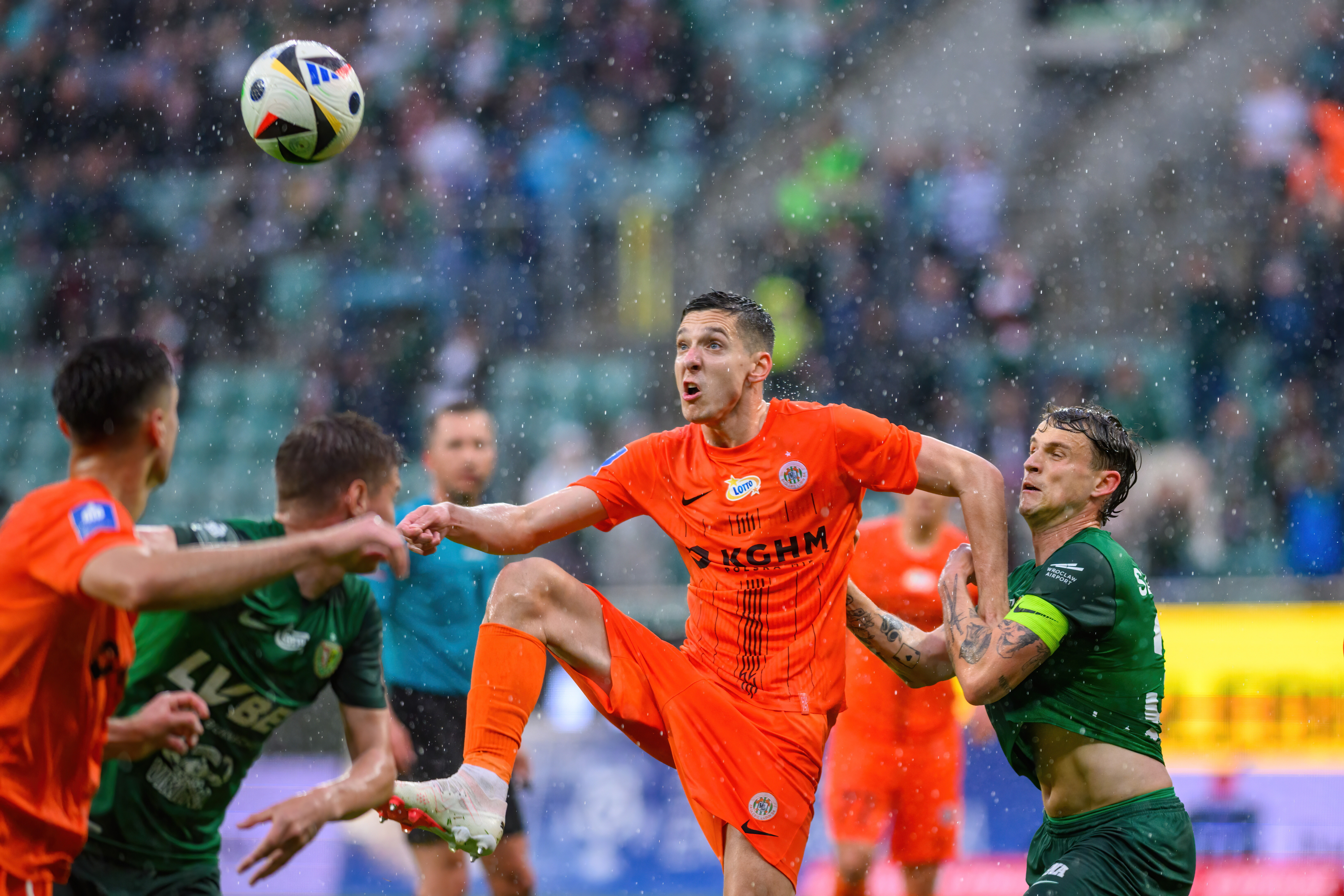 Cztery gole we Wrocławiu. Śląsk jeszcze nie zatonął