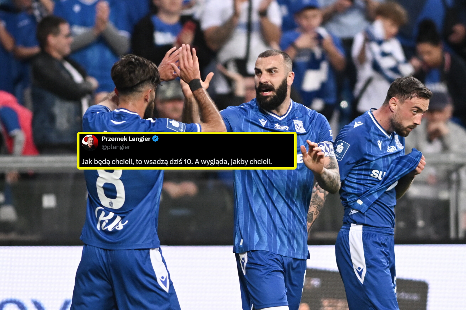 Eksperci zachwyceni popisem Lecha. "Jak będą chcieli, to wsadzą dziś 10"