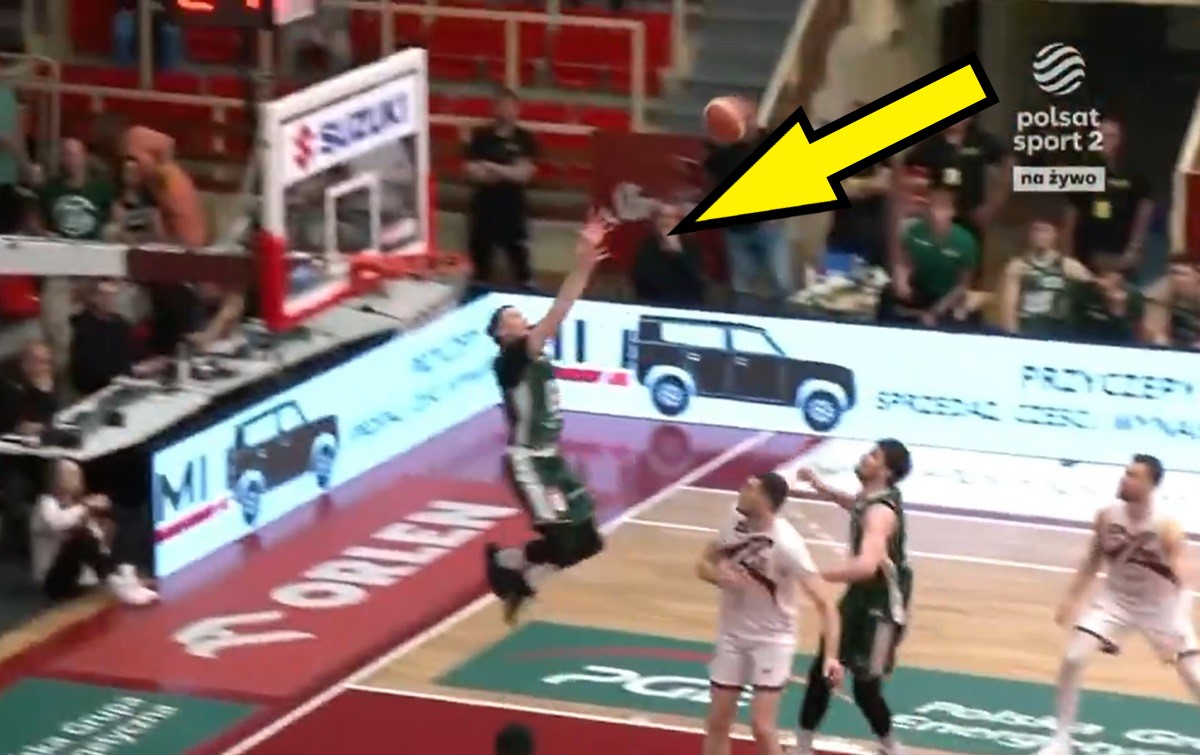Akcja sezonu w polskiej lidze! Rodem z parkietów NBA [WIDEO]