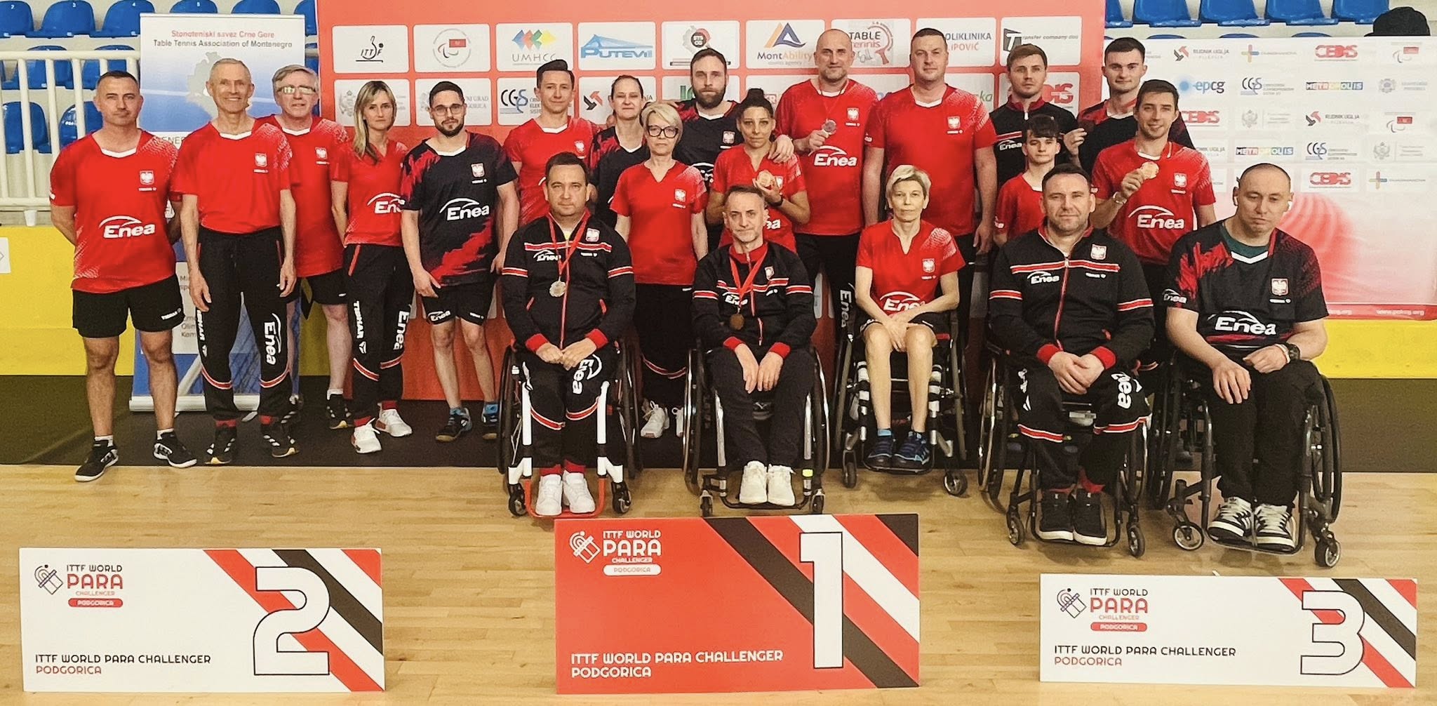 Sukcesy polskich mistrzów paralimpijskich w Podgoricy