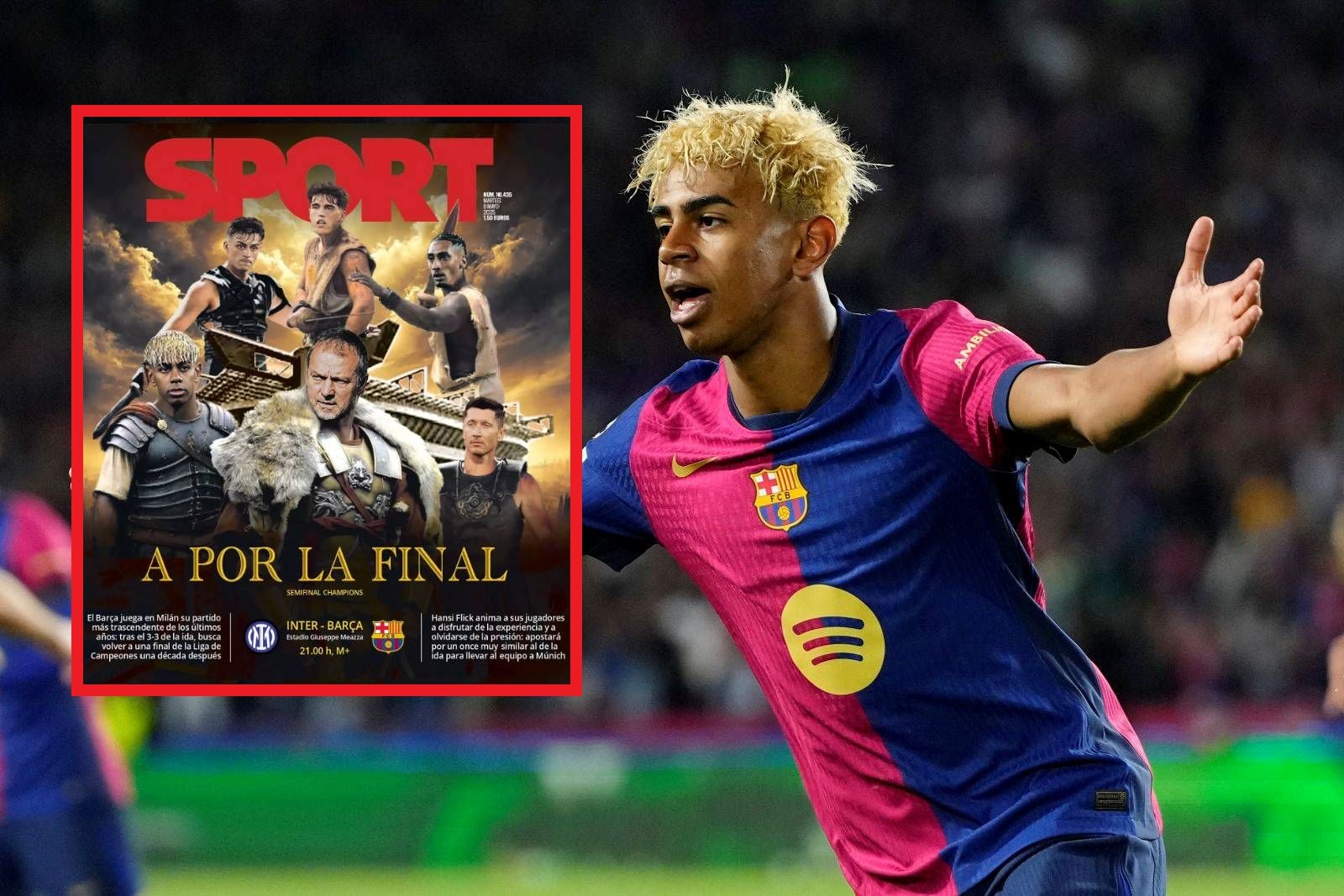 Szaleństwo w Hiszpanii przed meczem Barcelony