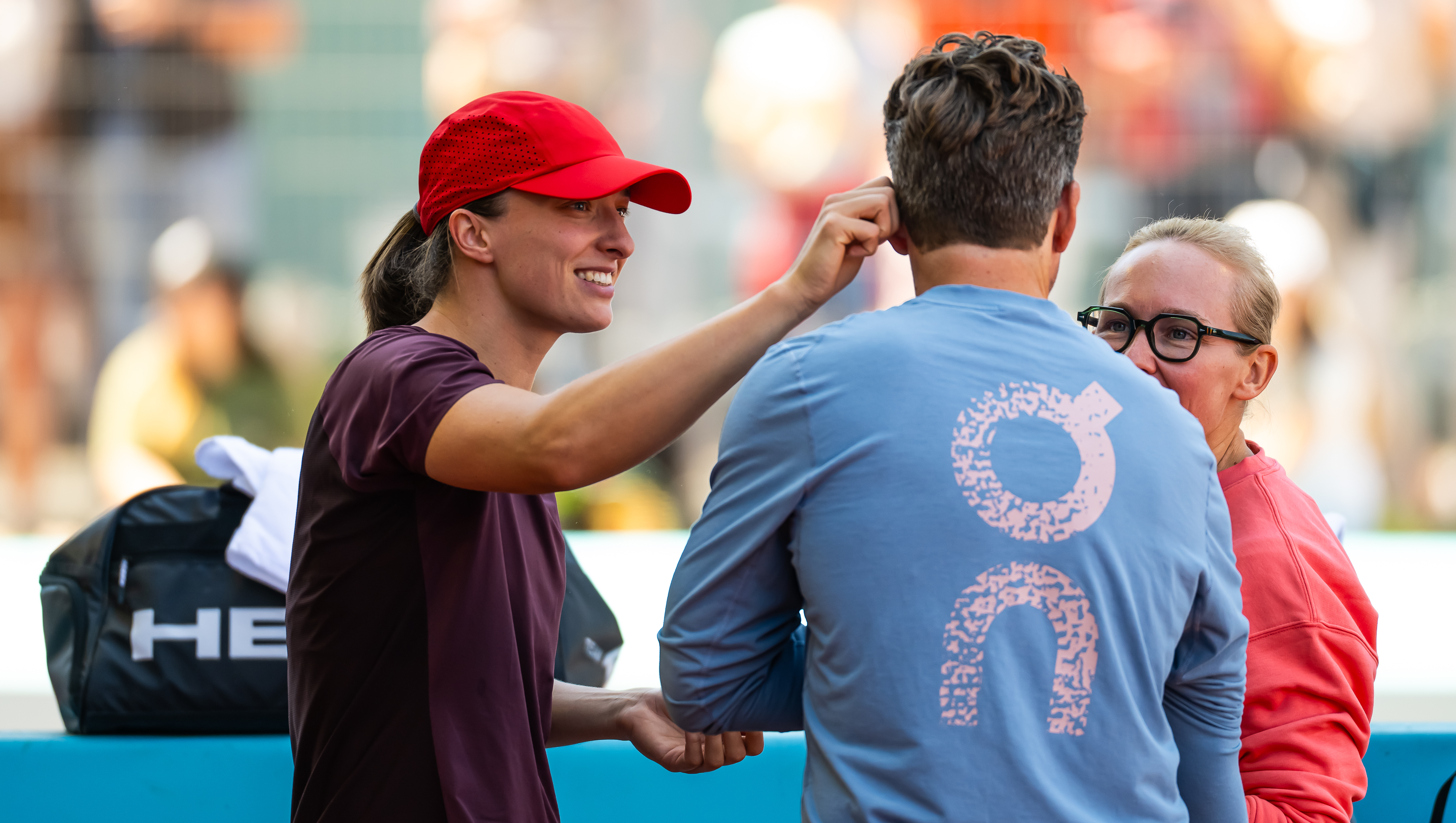 Na moment opuszcza Świątek. Oto powód