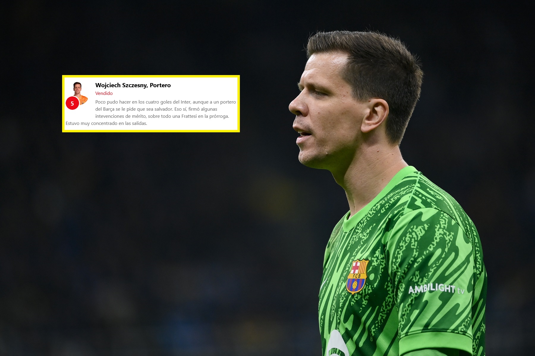 Wpuścił cztery gole. Tak Hiszpanie podsumowali występ Szczęsnego