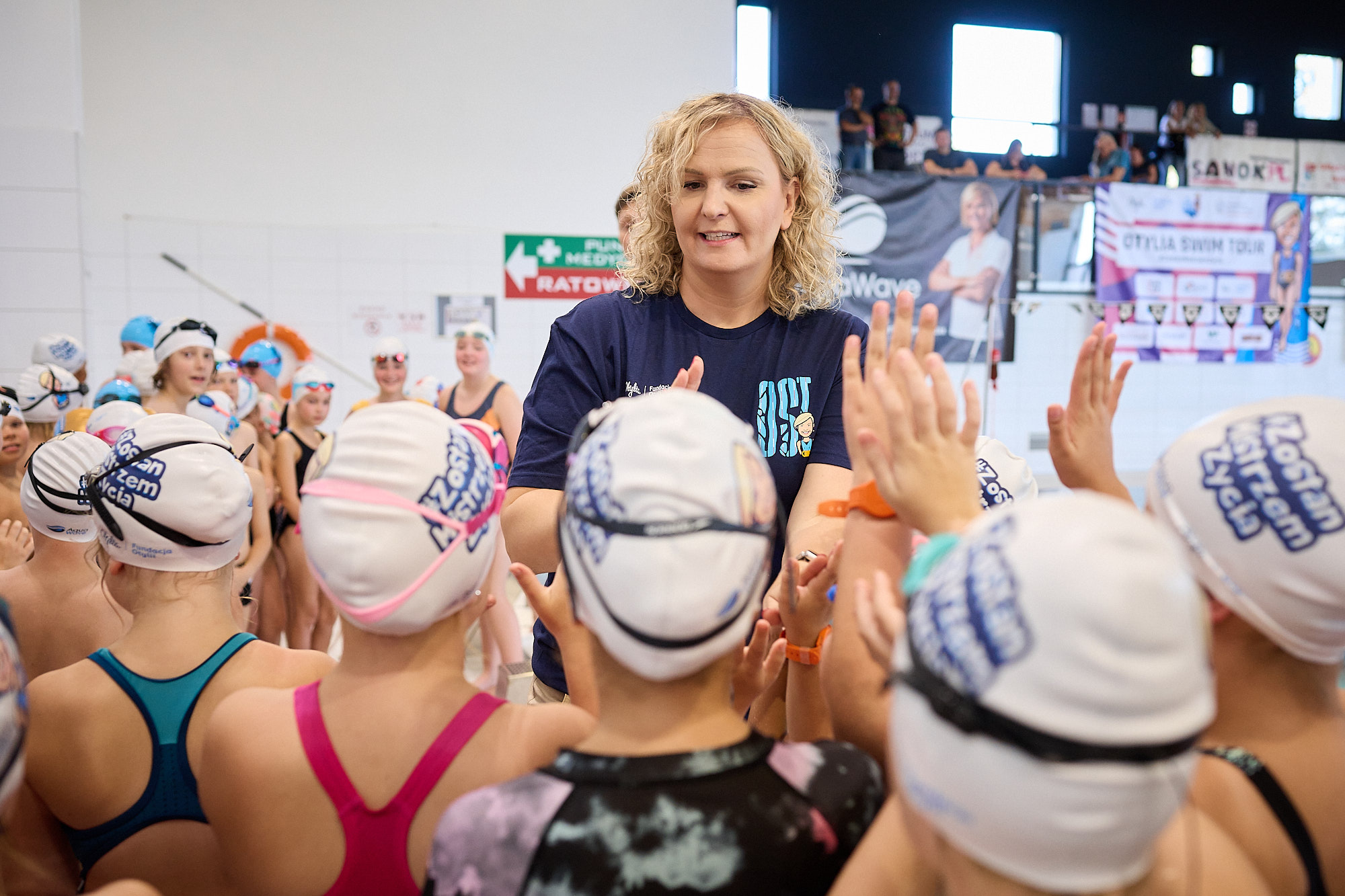 Otylia Jędrzejczak: Pływanie to świetny początek przygody ze sportem