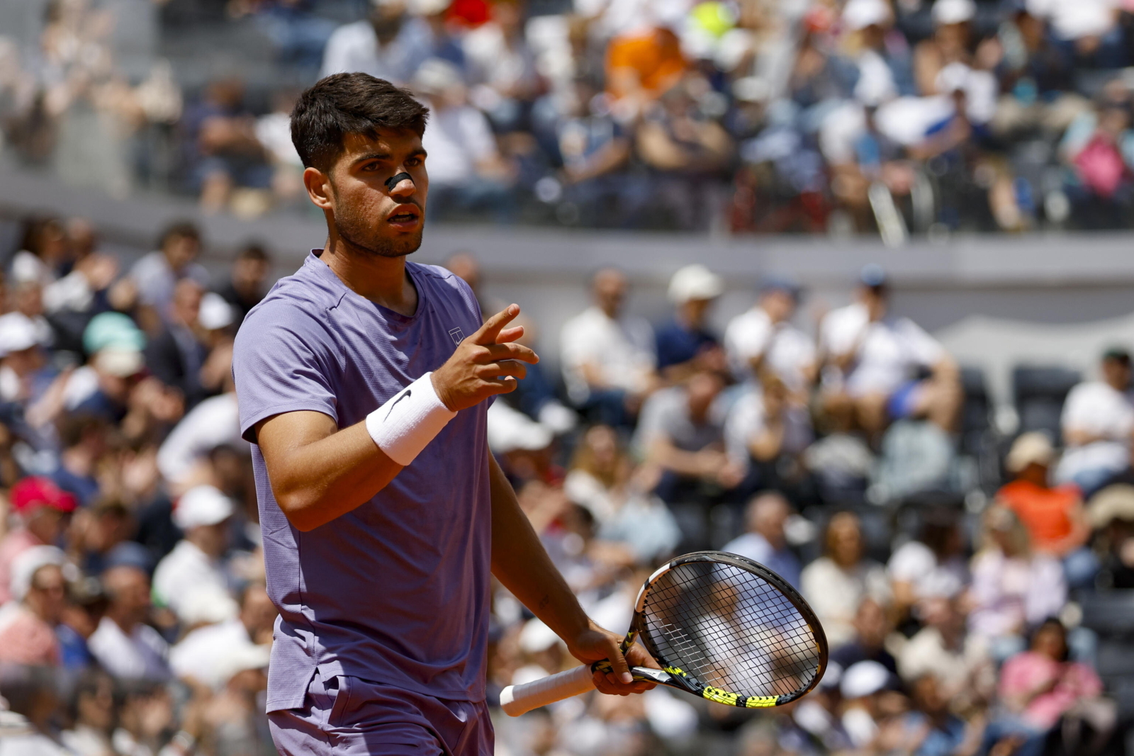 Świetny Carlos Alcaraz. Pierwszy rozstawiony za burtą w Rzymie