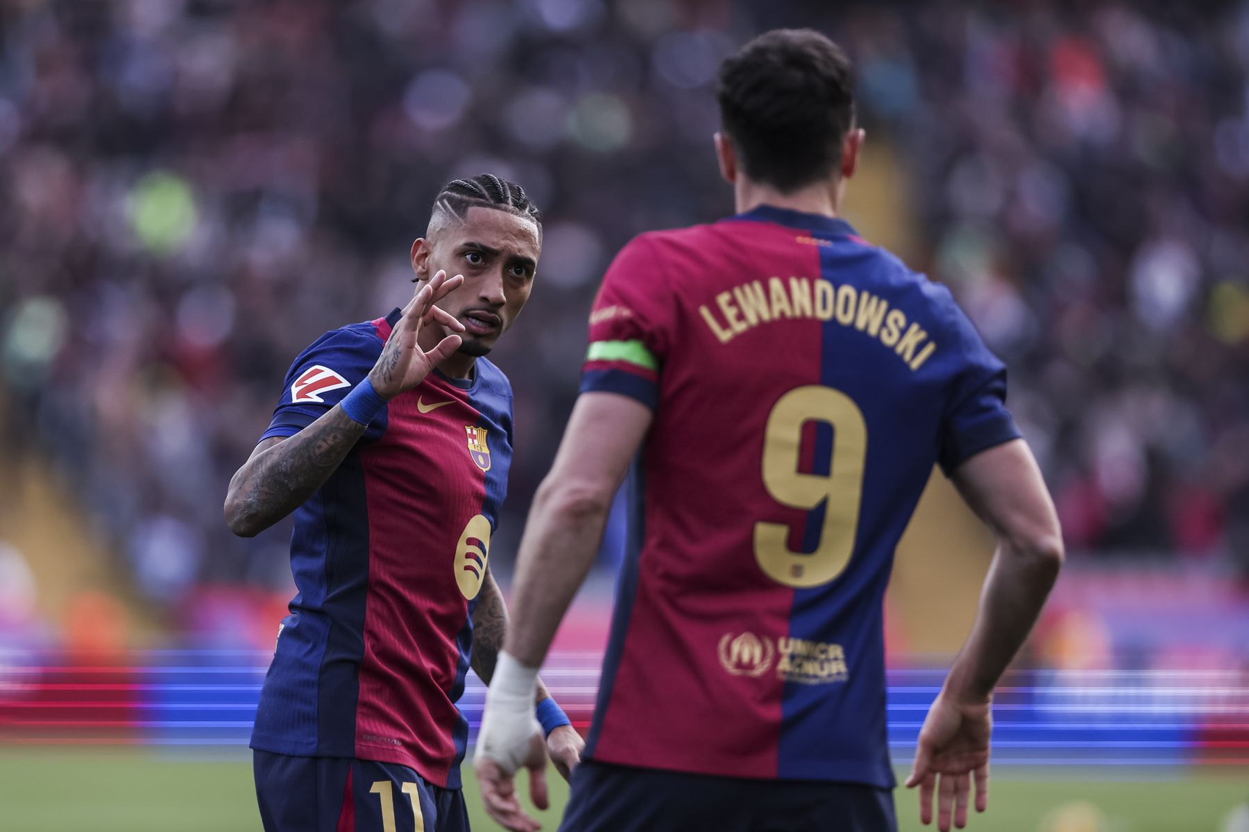 "Niesamowite". Piłkarz Barcelony nagle zaczął mówić o Lewandowskim