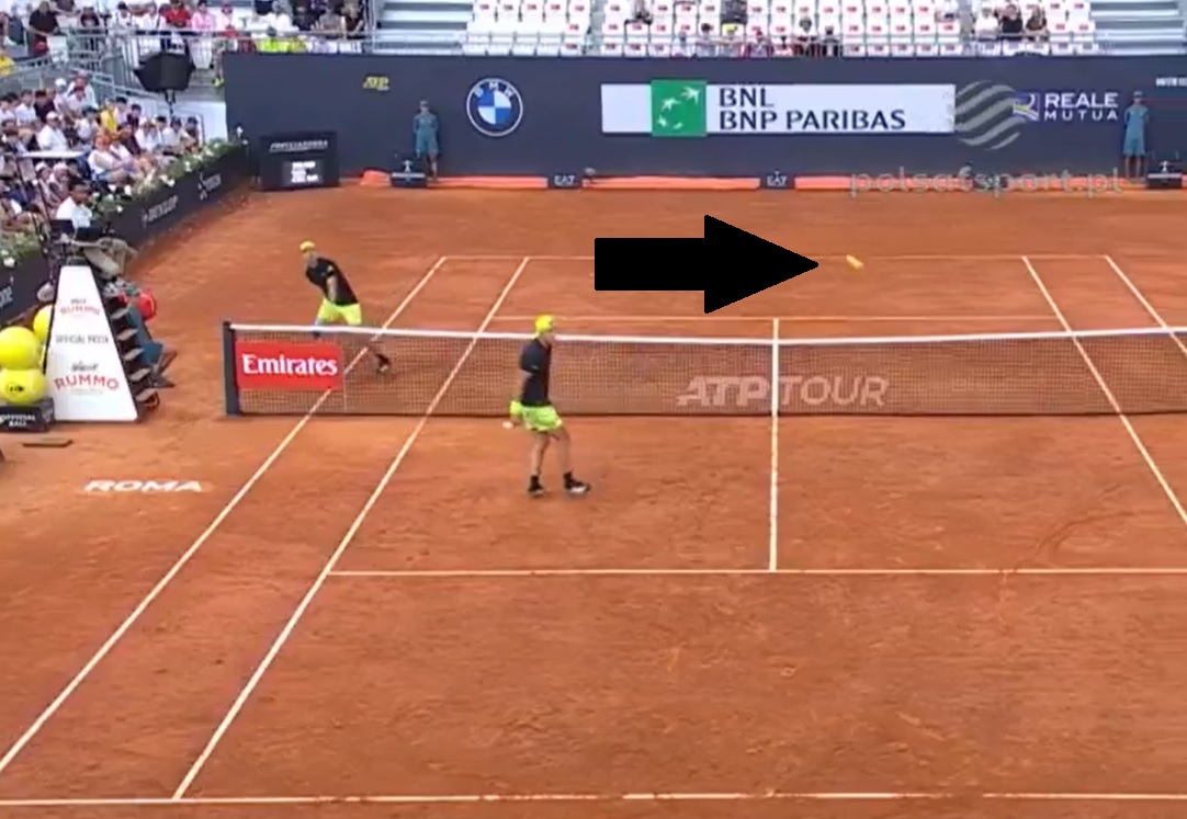 "Ale to zrobił!". Fenomenalne zagranie Hurkacza