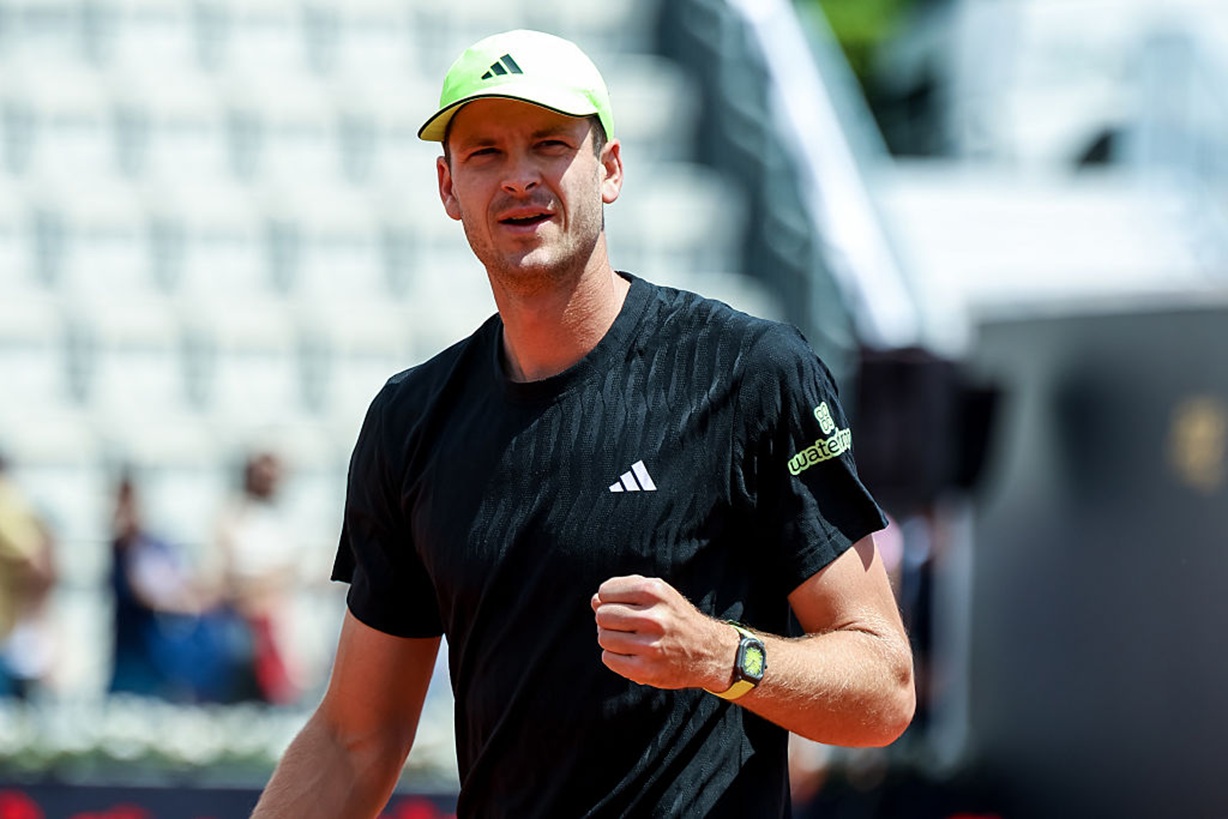 Ależ batalia w meczu Hurkacza! Polaka nie zatrzymał choćby deszcz