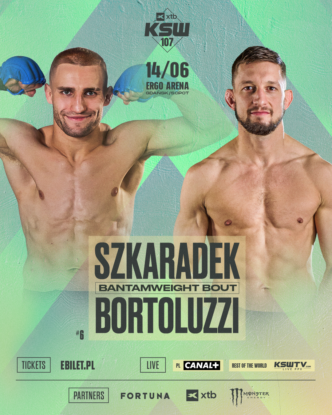 Kamil Szkaradek wróci do klatki KSW. Rywalem doświadczony Szwajcar