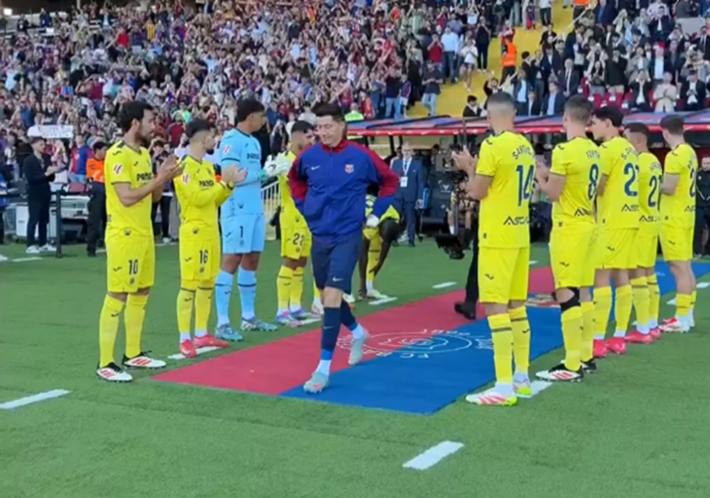 Klasa. Tak powitali Barcelonę i Lewandowskiego