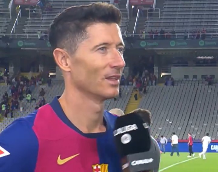Lewandowski o specyfice Barcelony. "Tutaj inaczej patrzy się na piłkę nożną"