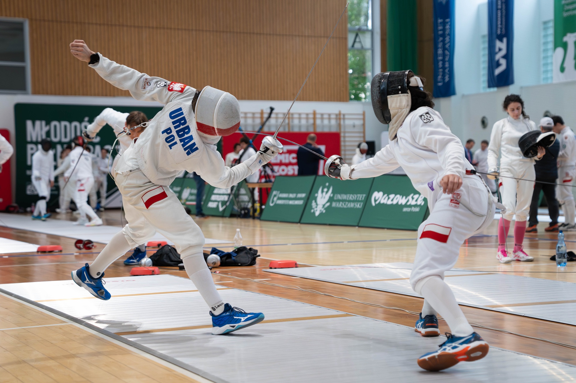 Masa niespodzianek w AMP w szermierce w Warszawie. Tytuł znów dla AWF Katowice