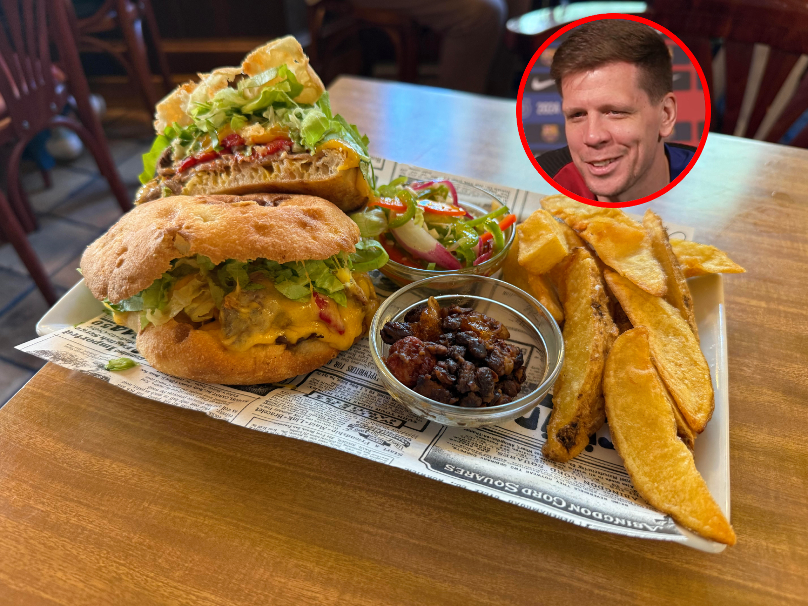 Stworzyli kanapkę dla Szczęsnego. Okazała się hitem