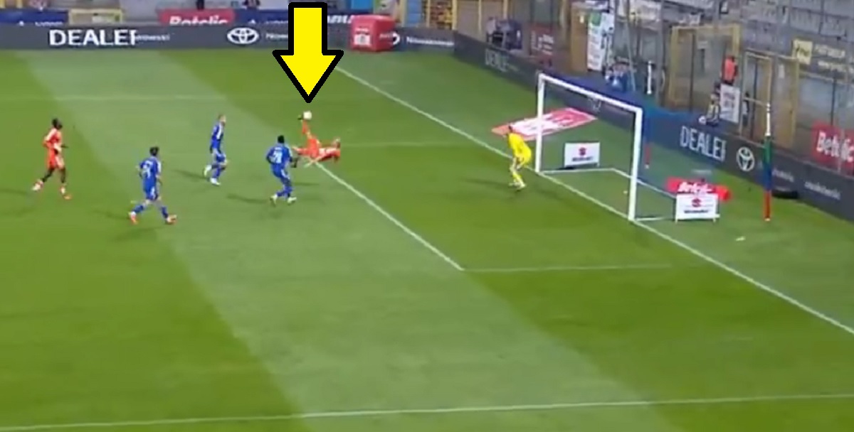 To już nie jest przypadek. Kolejny gol przewrotką w polskiej lidze [WIDEO]