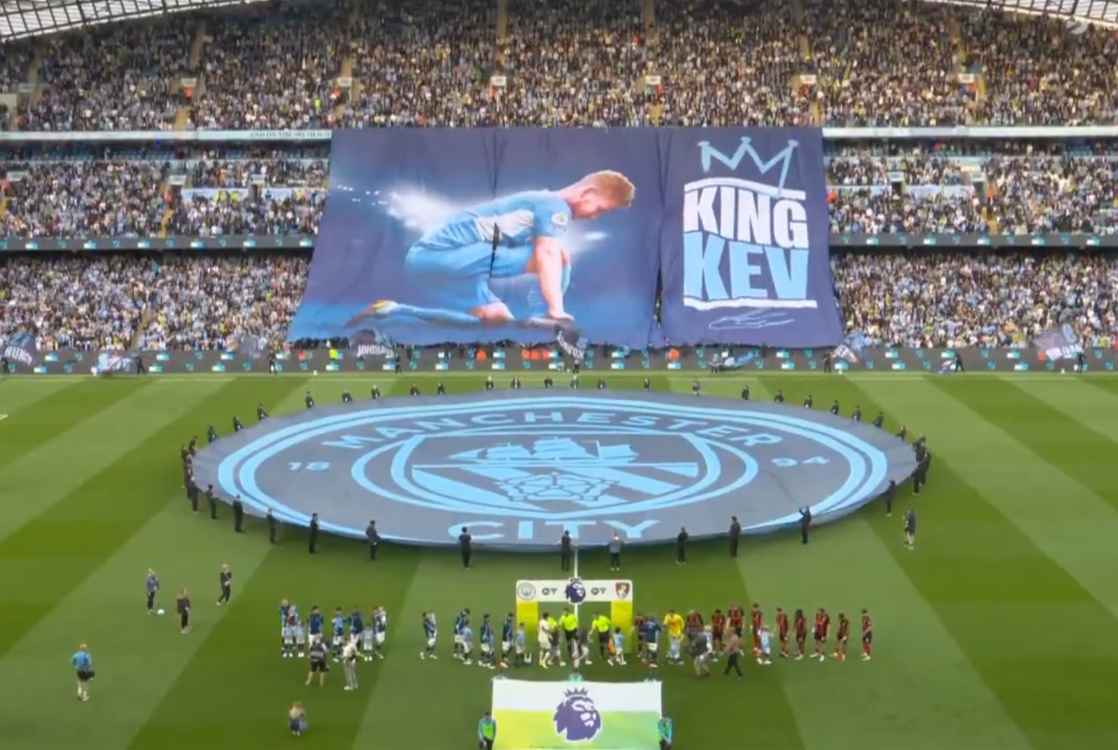 Ostatni mecz legendy Manchesteru City na Etihad Stadium. Wyjątkowa oprawa