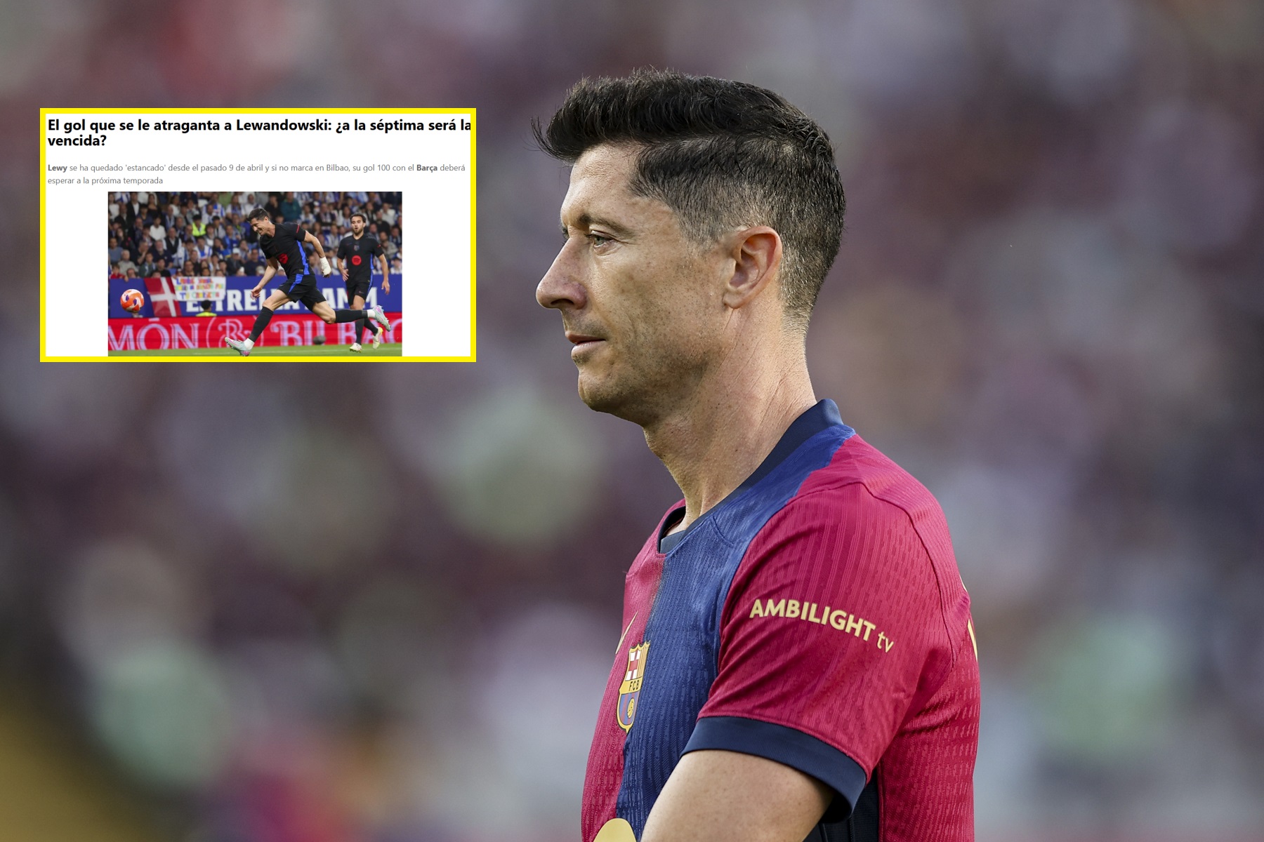 "To byłoby wstydem". Hiszpanie nie owijają w bawełnę ws. Lewandowskiego