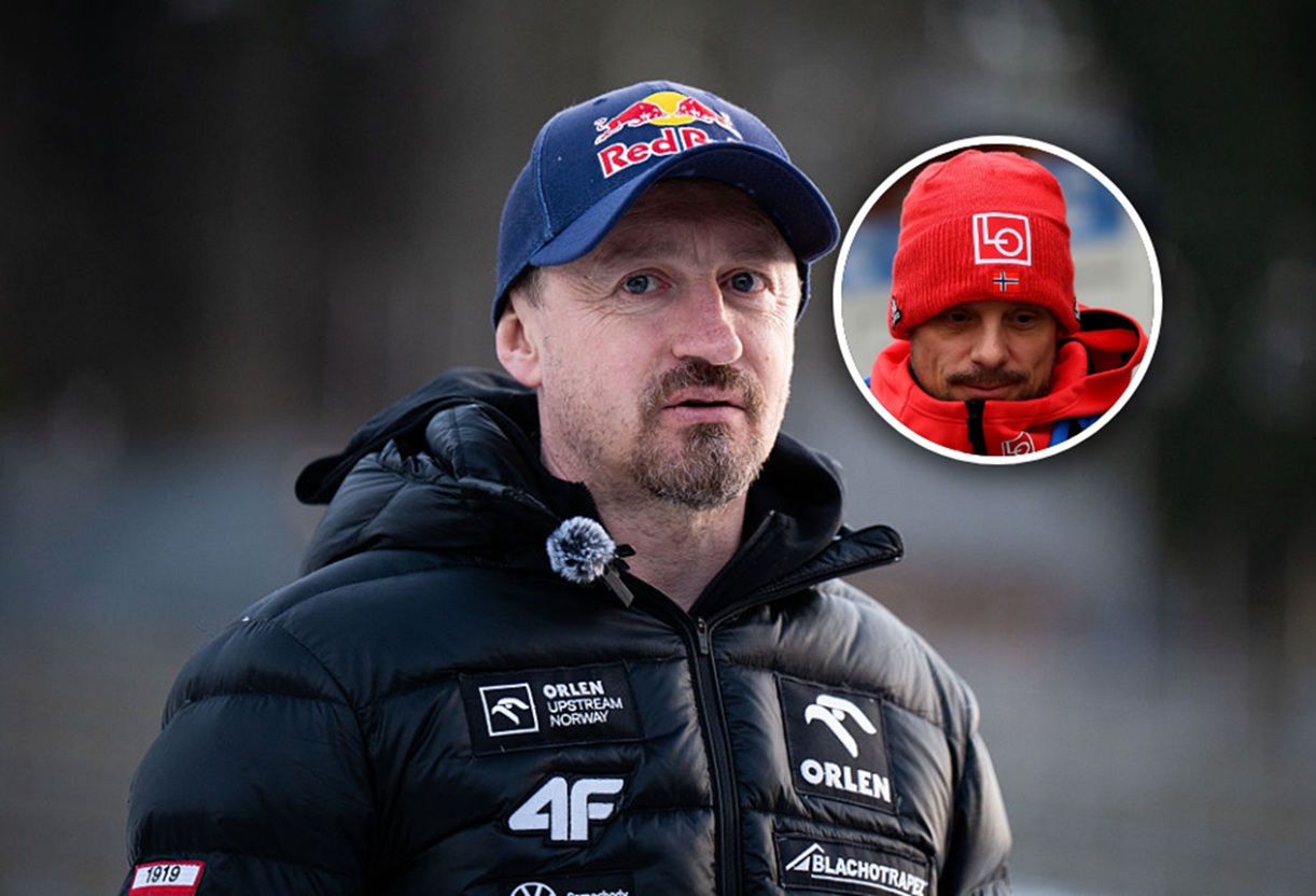 Małysz dosadnie o Stoecklu. "Trochę na siłę"