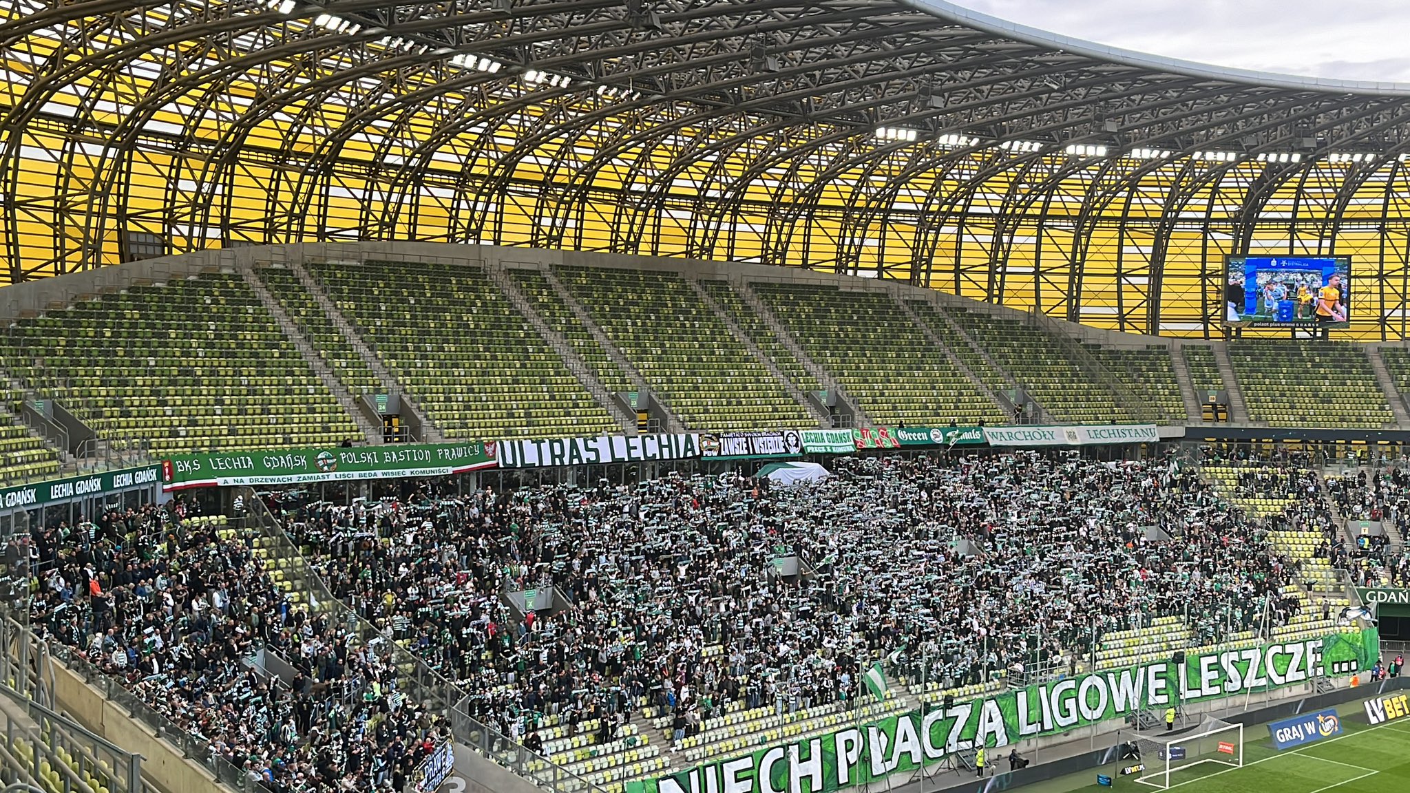 Polski klub ogłosił "SOLD OUT". Tak wyglądały trybuny
