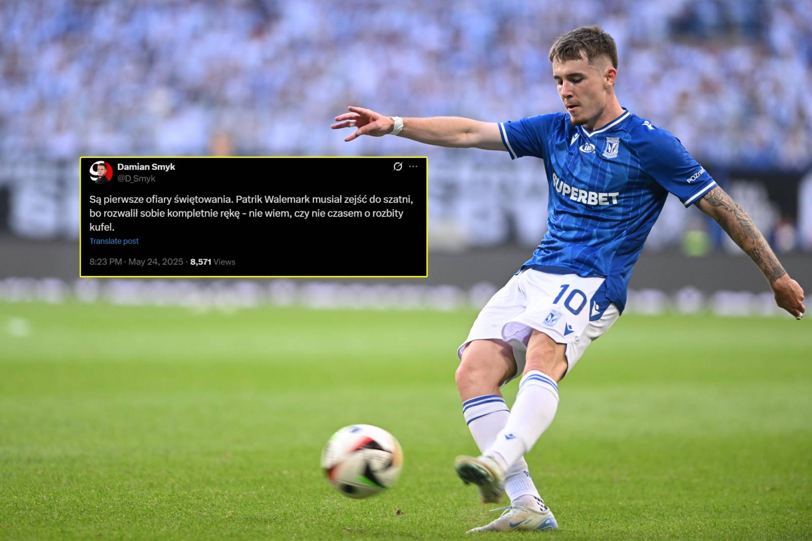 "Pierwsze ofiary świętowania". Zdradził, co się stało z piłkarzem Lecha