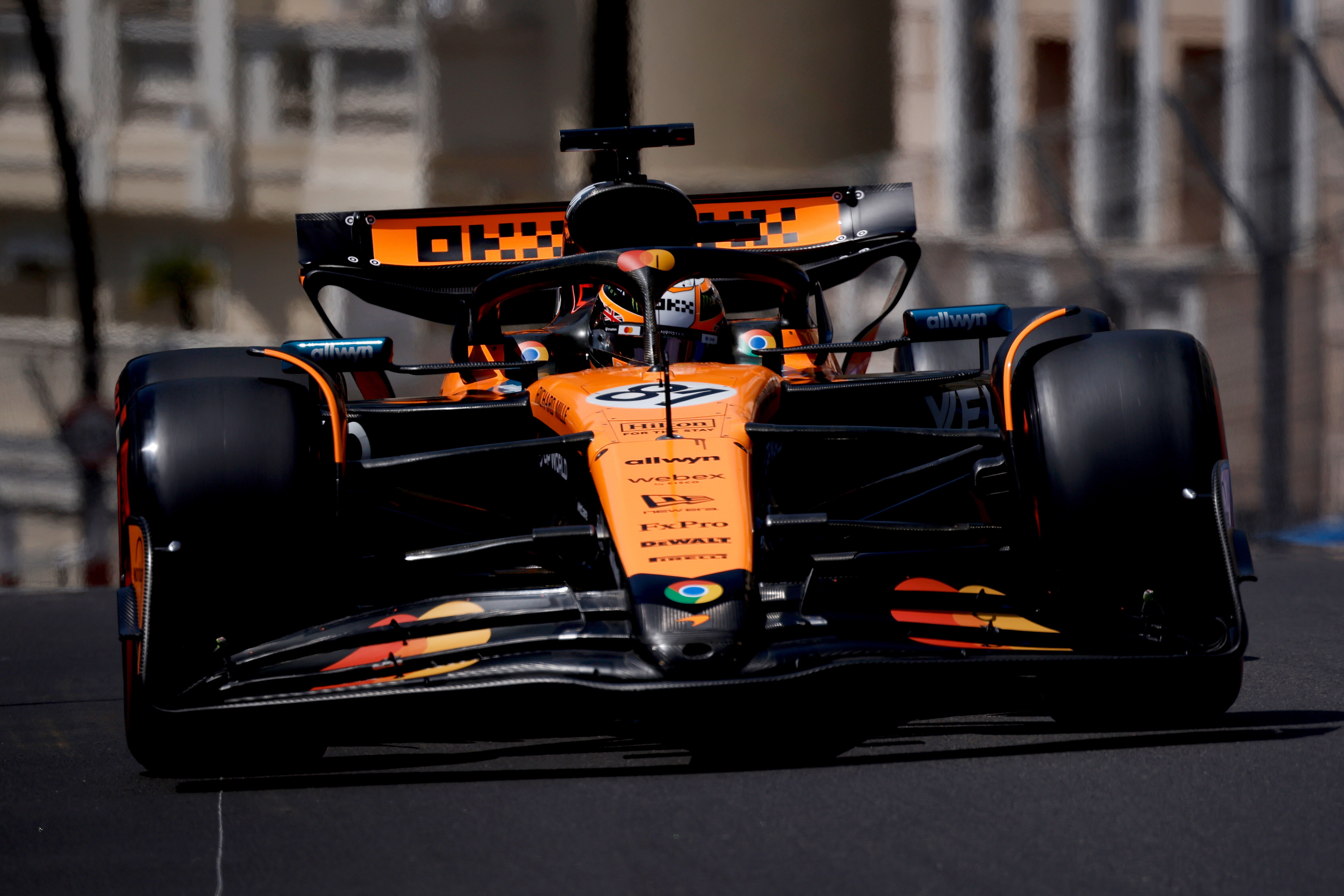 Lider F1 obijał ściany w Monako. Ma pretensje do siebie