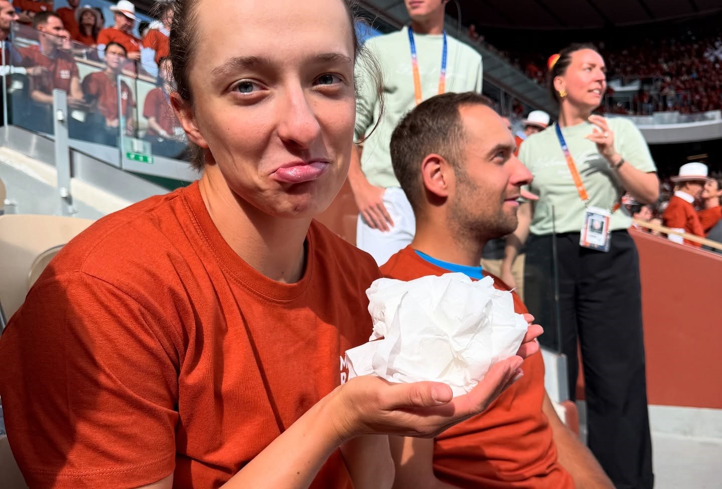 Wymownie. Oto co Świątek wzięła na pożegnanie Nadala