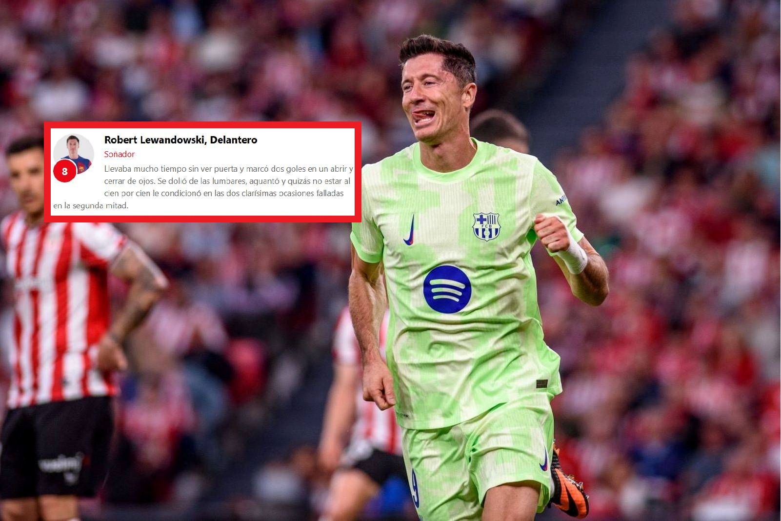 "Przeszedł do historii". Hiszpanie zachwyceni Lewandowskim