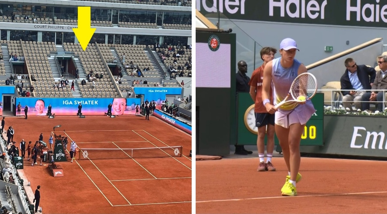 Przykre sceny w Paryżu. To zobaczyła Świątek po wyjściu na kort