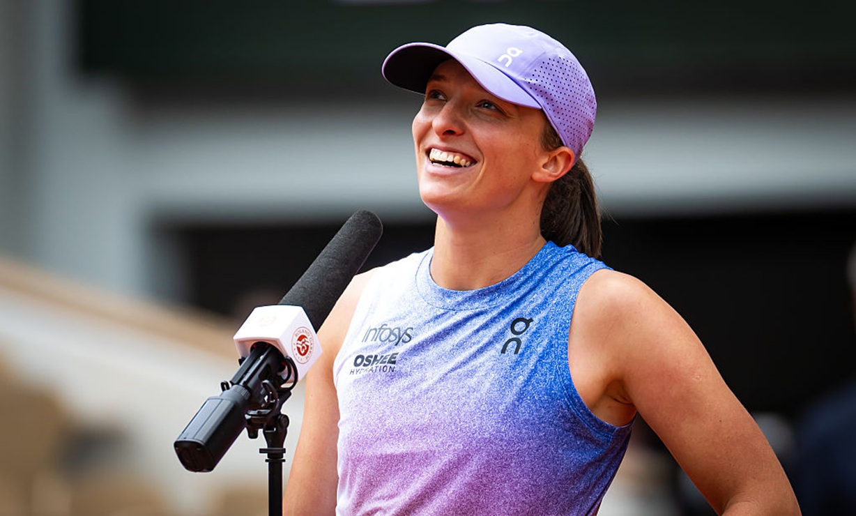 Media podsumowały udany początek Świątek w Roland Garros