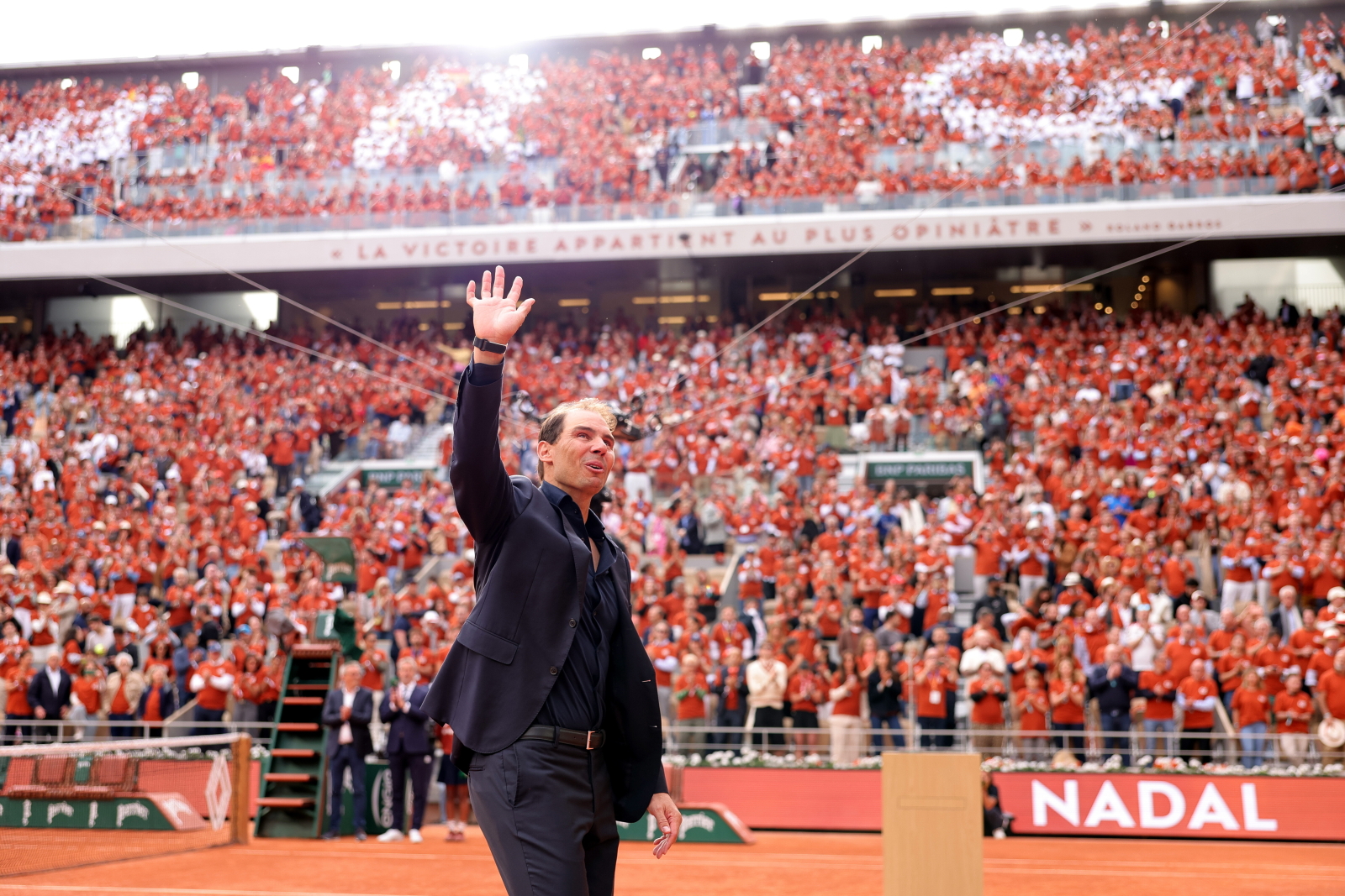 "Wstyd". Ujawniono, co kibice zrobili po pożegnaniu Nadala