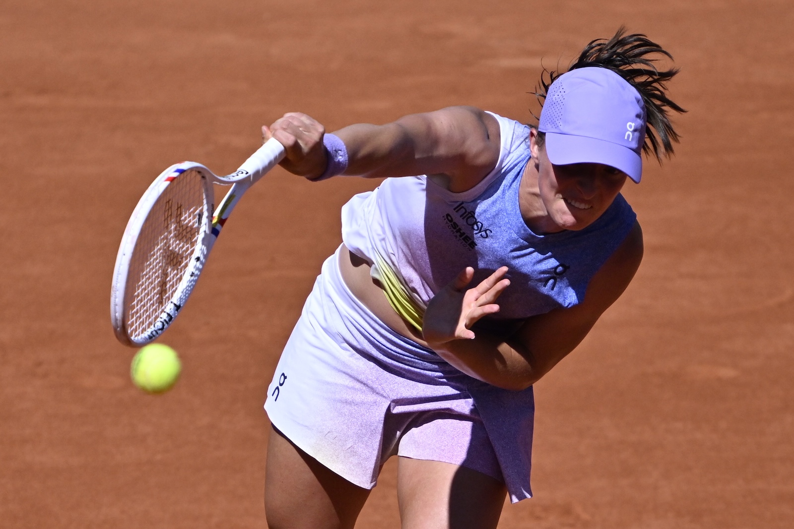 Najtrudniejszy mecz Świątek w Paryżu. Rywalka robiła, co mogła