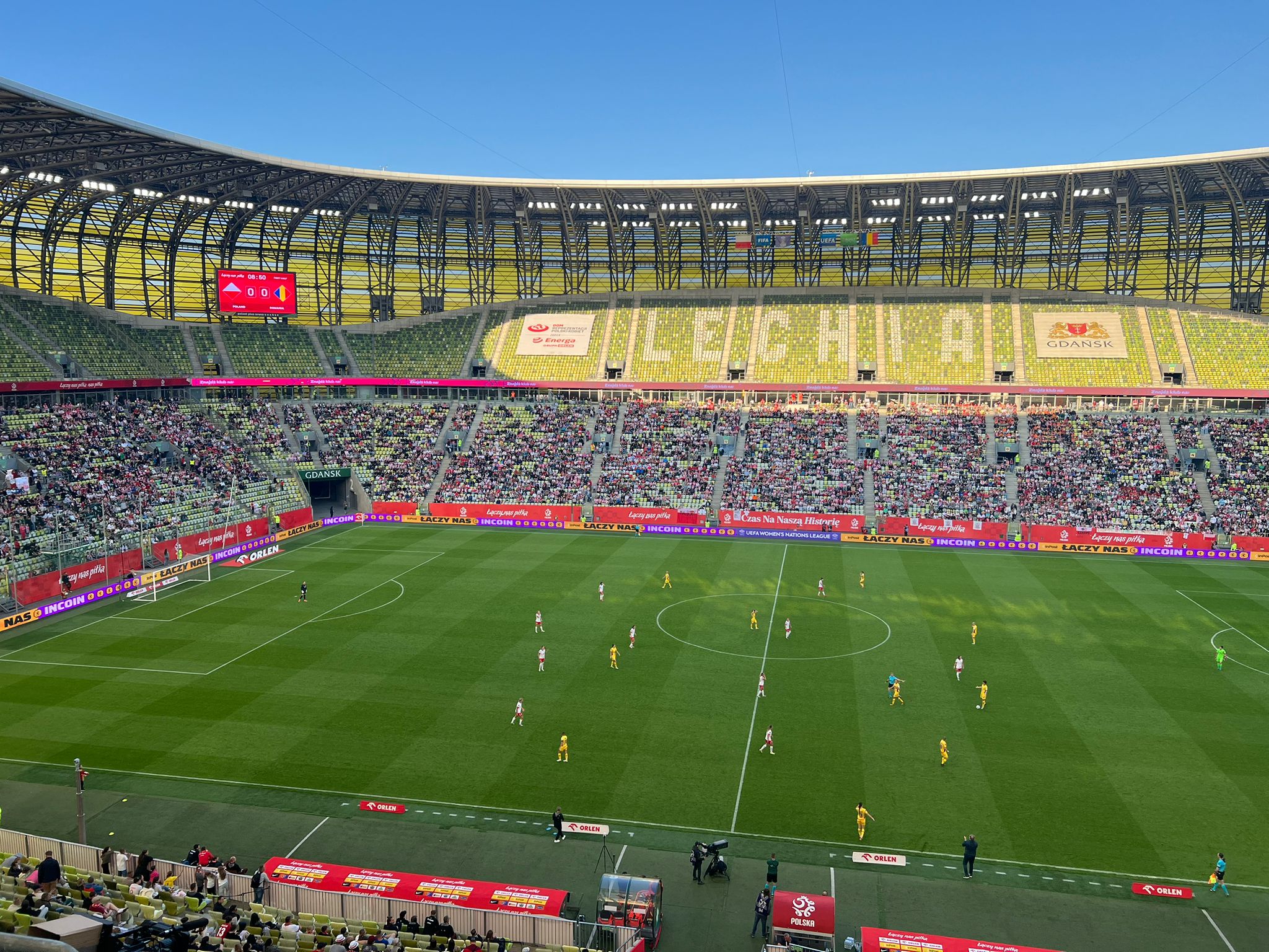Kolejny rekord frekwencji na meczu polskich piłkarek. Ponownie w Gdańsku