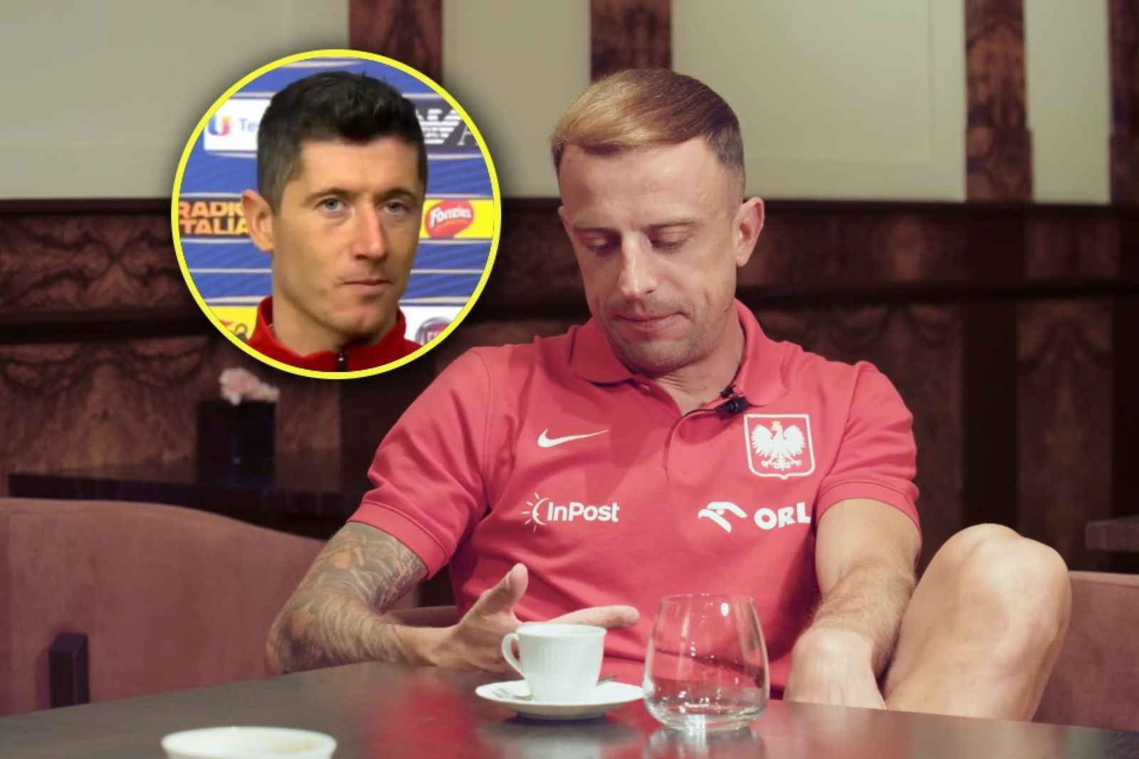 Dostał pytanie o Lewandowskiego. Zapadła wymowna cisza